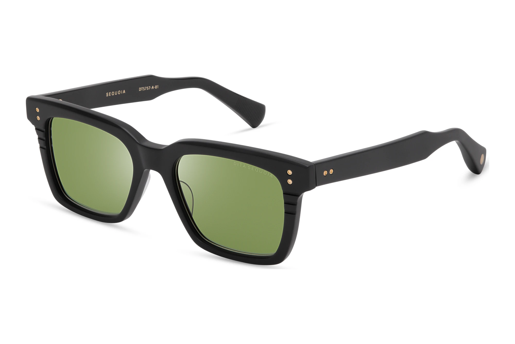 DITA   DTS-757 01A VINTAGE GREENMATTE BLACK