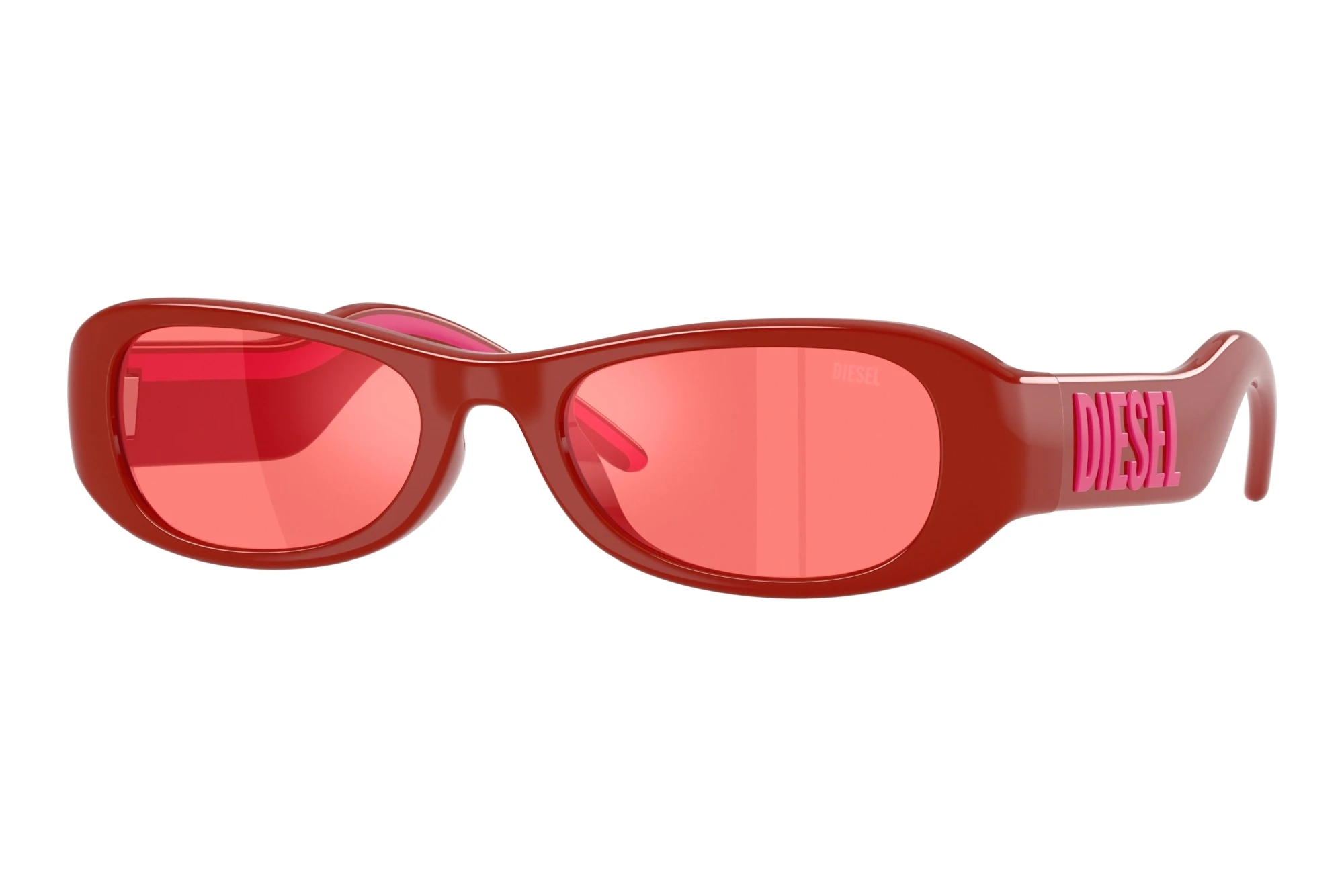 Diesel   DL3020U 2054C8 Pink Mirror RedRed
