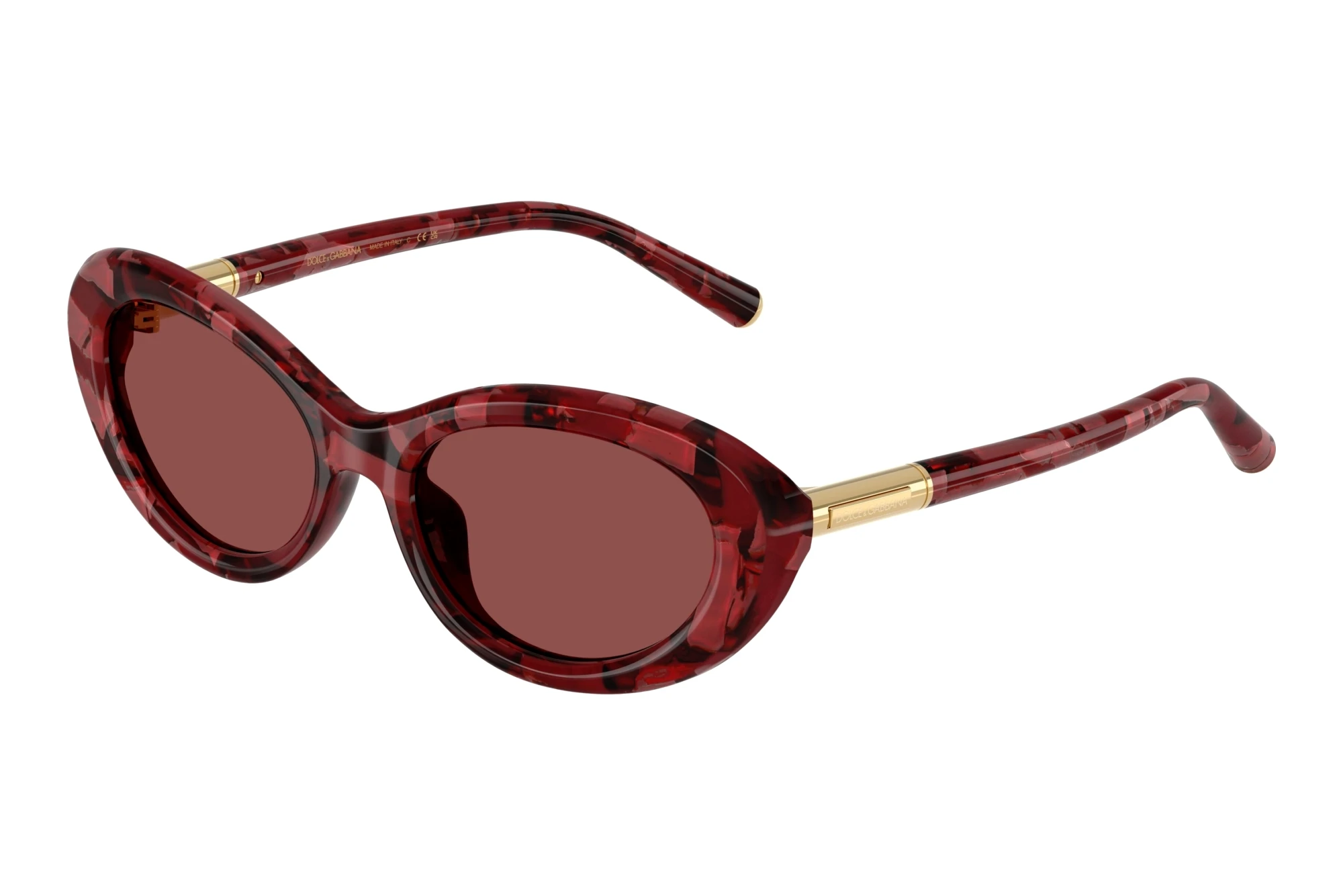 Dolce & Gabbana   DG4519 346375 Dark VioletPearl Havana Red