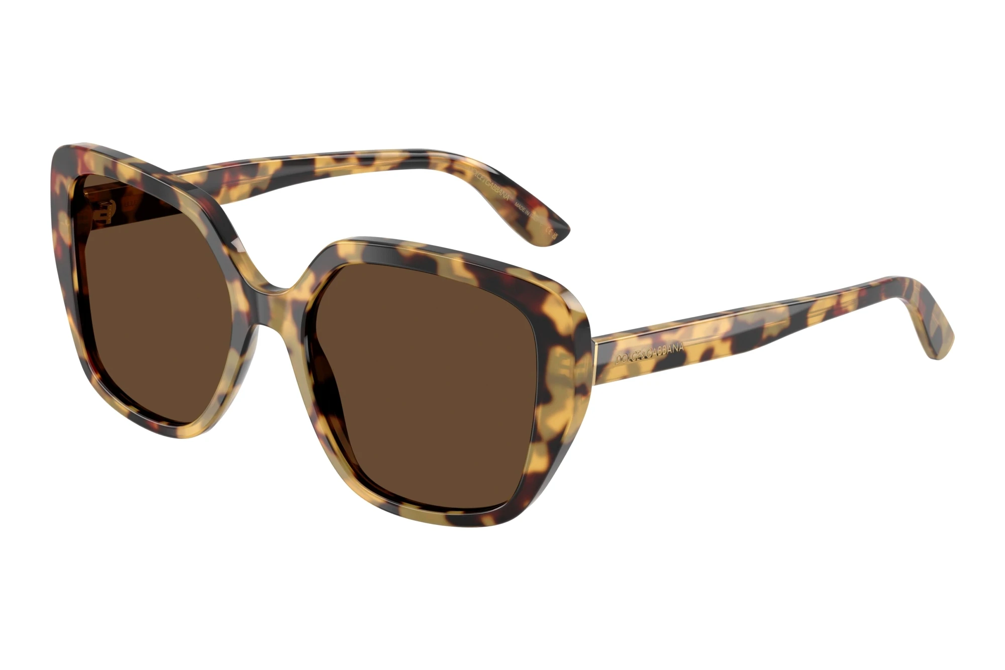 Dolce & Gabbana   DG4569 512/73 Dark BrownYellow Havana