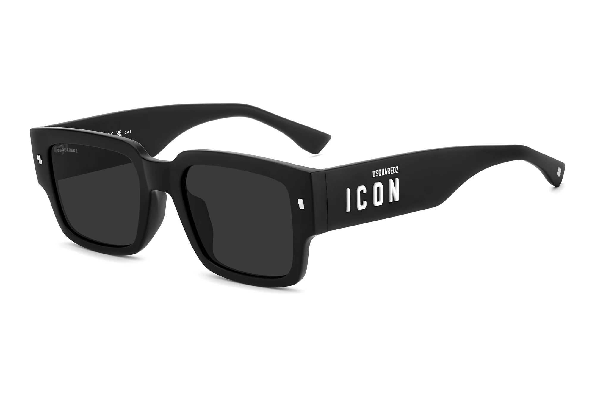 Dsquared2   ICON 0032/G/S 003/IR GREYMATTE BLACK