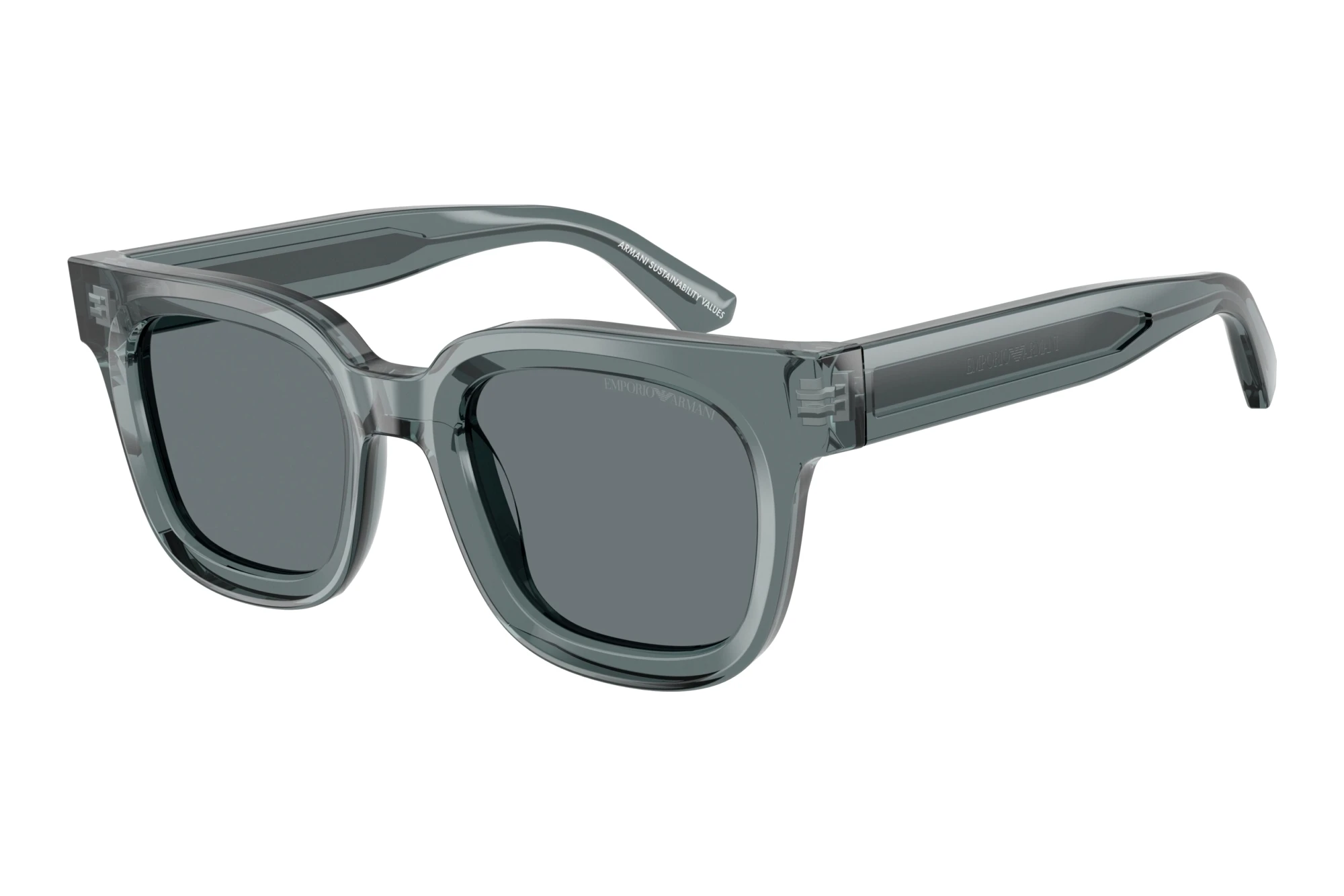 Emporio Armani   EA4271 636480 Dark BlueShiny Transparent Grey