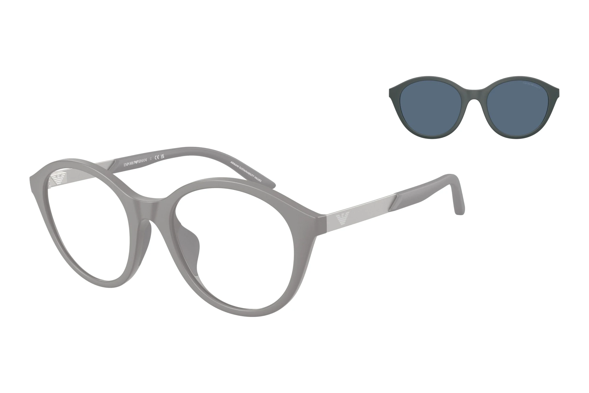Emporio Armani   EK4005U 63481W ClearMatte Grey