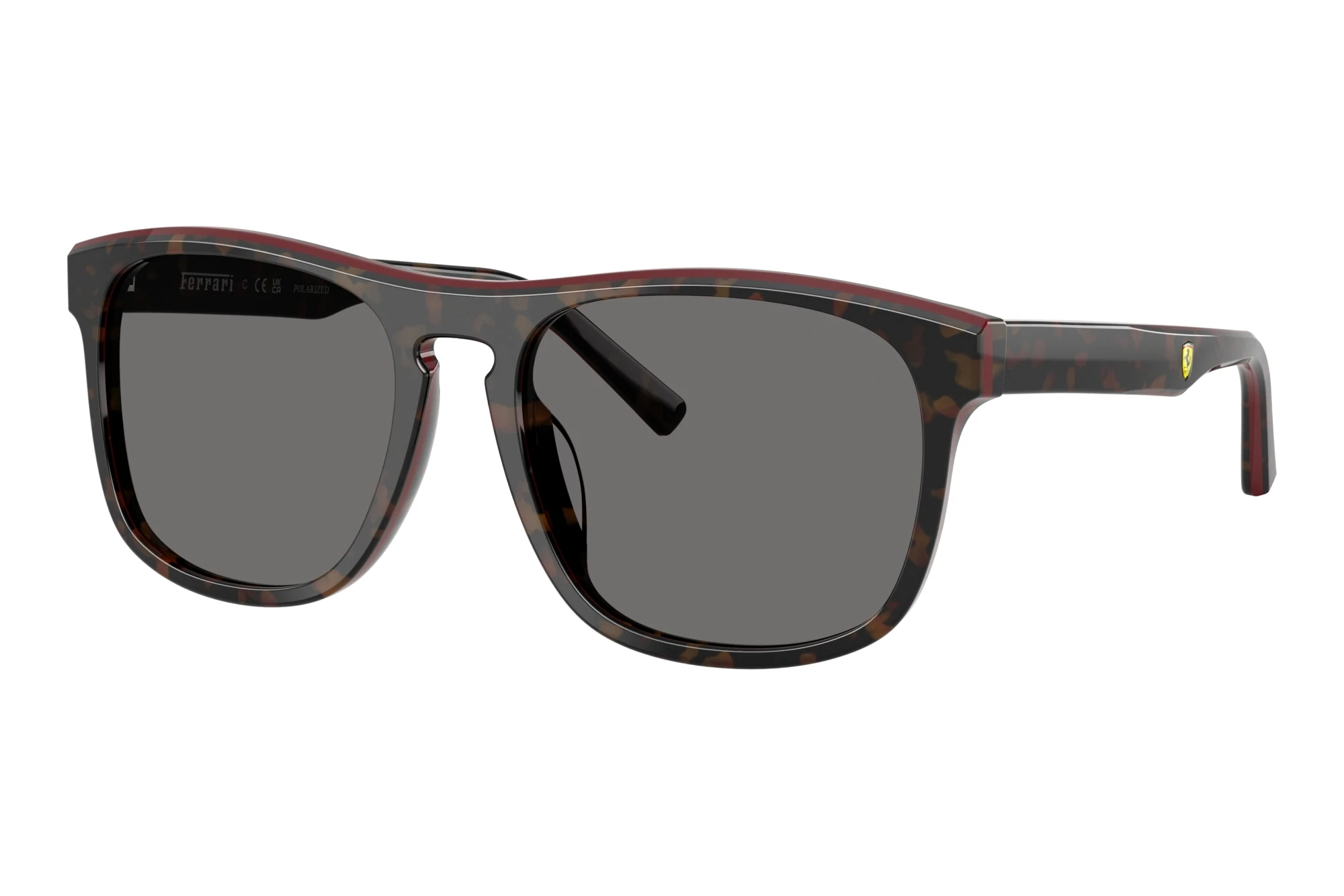 Ferrari Scuderia   FZ6020U 742/81 Polarized Dark GreyHavana/Red