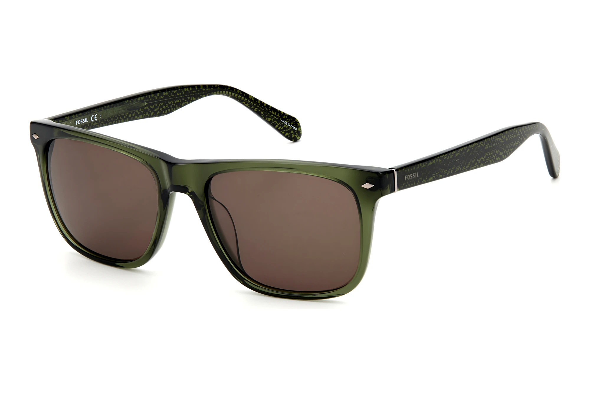 Fossil   FOS 2062/S 0OX/70 BROWNCRYSTAL GREEN
