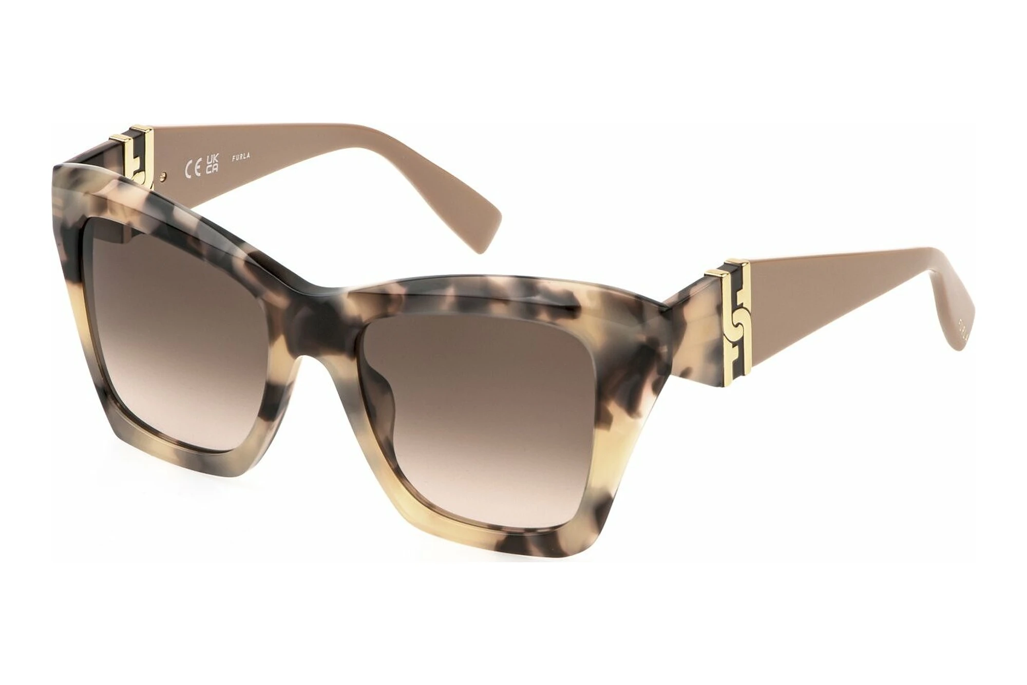 Furla   SFU884 0XA5 BROWN GRADIENTSHINY OPAL BROWN/WHITE HAVANA