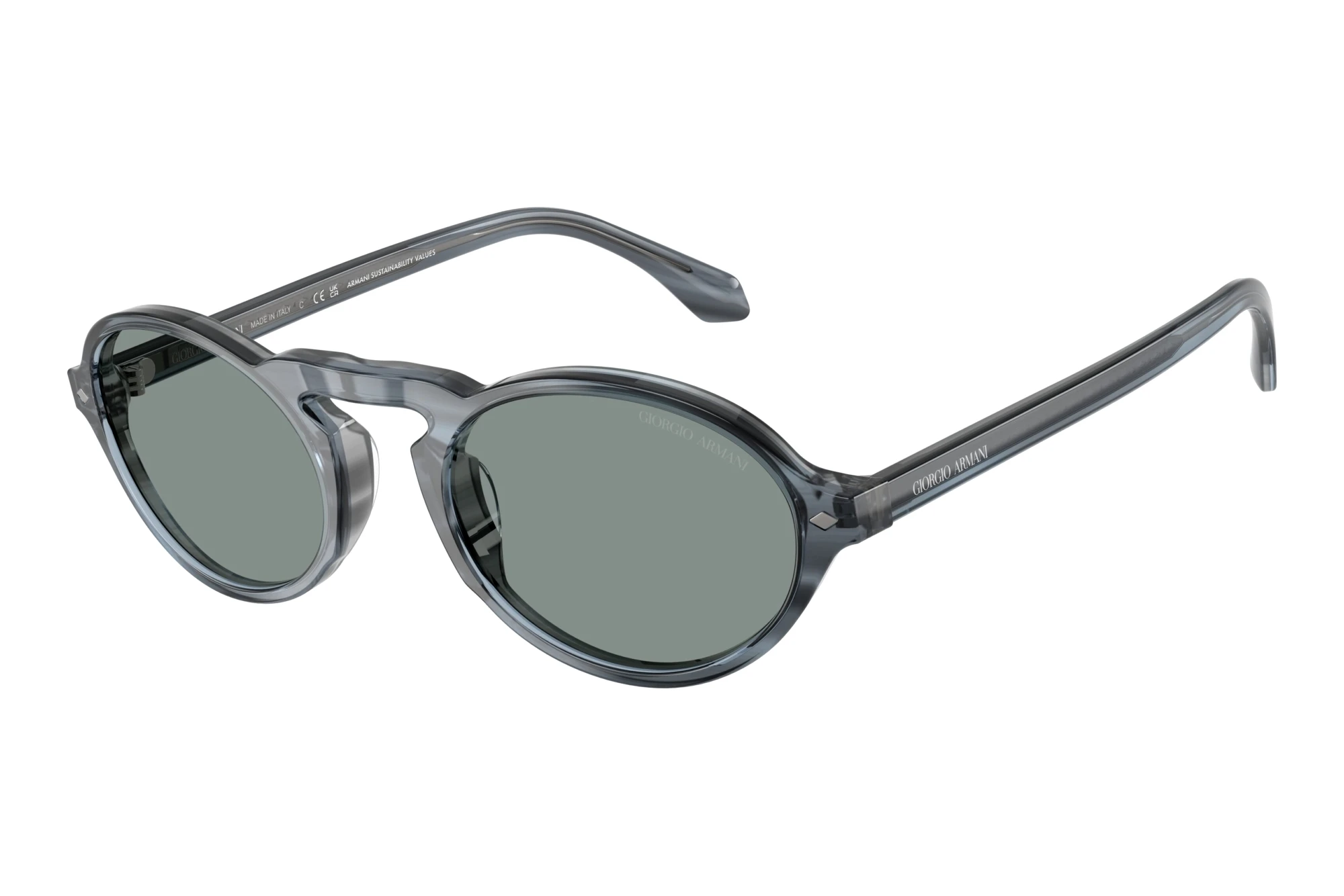 Giorgio Armani   AR8219U 634356 BlueStriped Blue