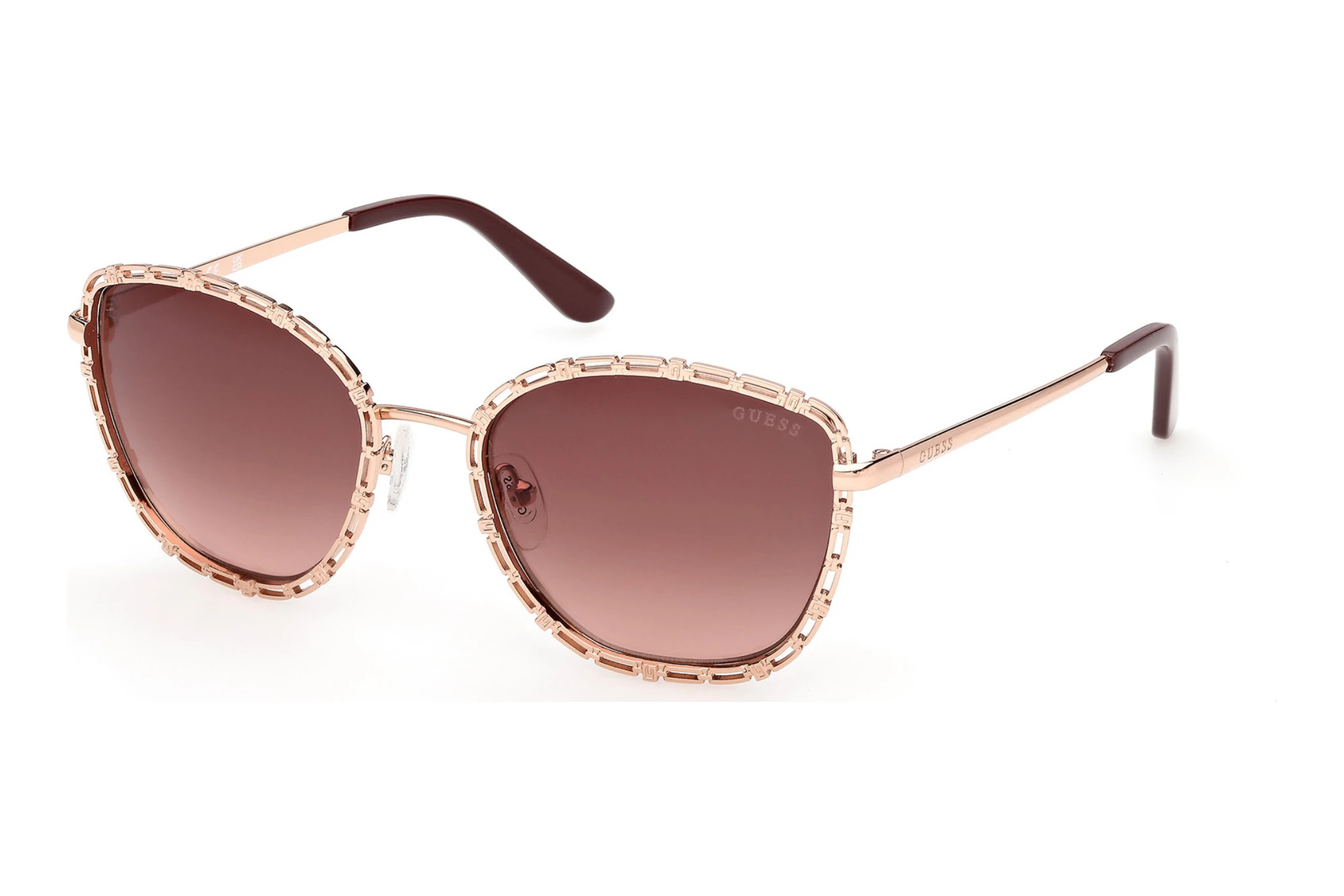 Guess   GU00297 28F braun verlaufendGlänzend Rose Gold