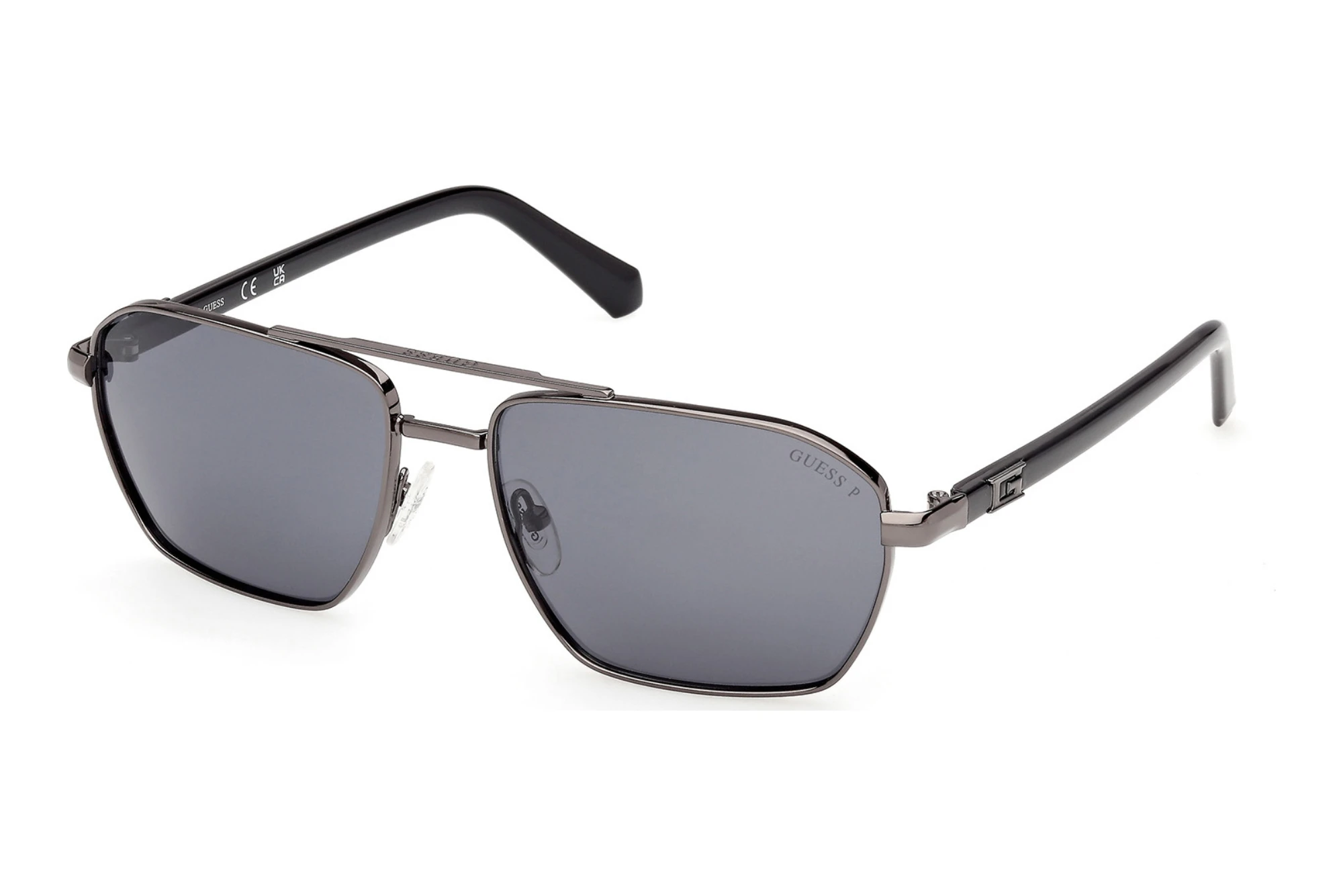 Guess   GU00301 08D grau polarisierendGlänzend Gunmetal