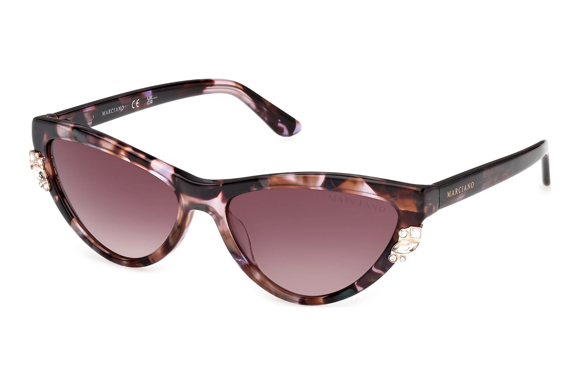 Guess by Marciano   GM00031 83T bordeaux verlaufendViolett/Havanna