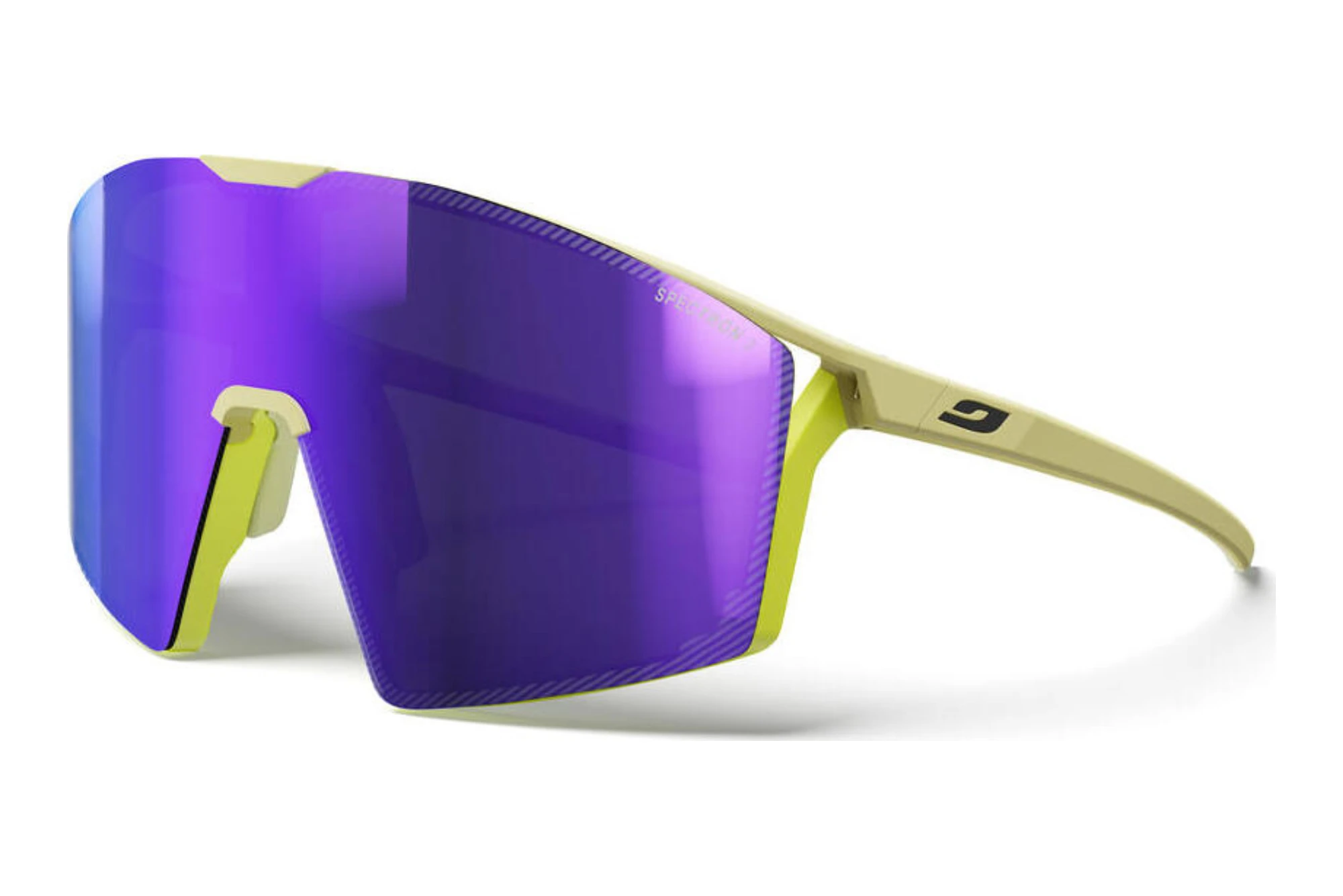 Julbo   EDGE 51_J562 Helles Kastanienbraun Matt / Neongelb