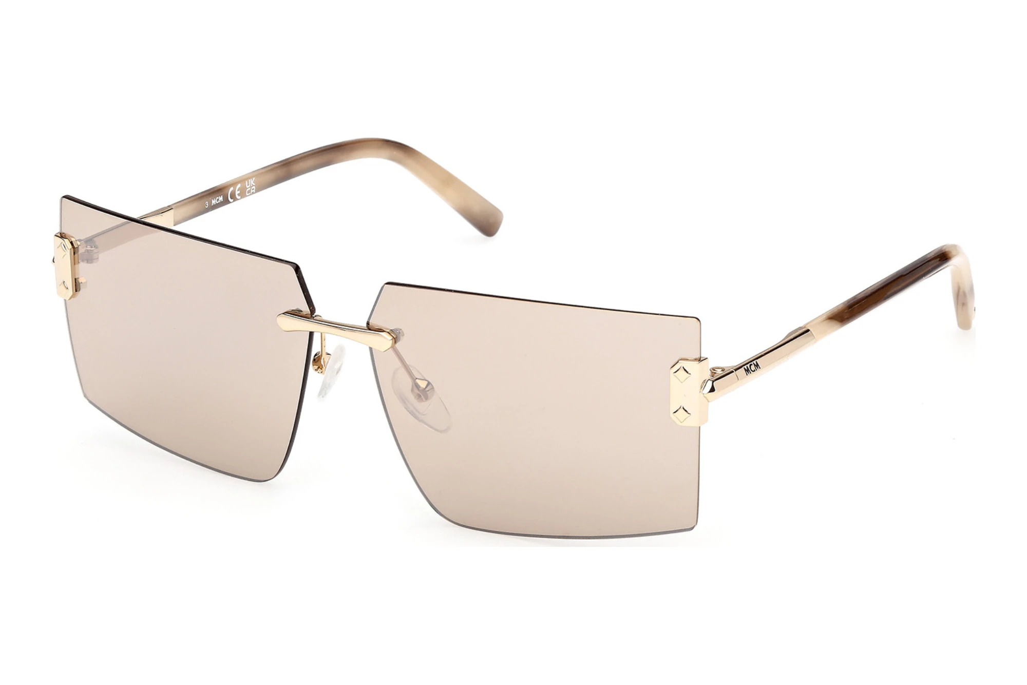 MCM Worldwide   MW0028-H 32G braun verspiegeltGlänzend Blassgold