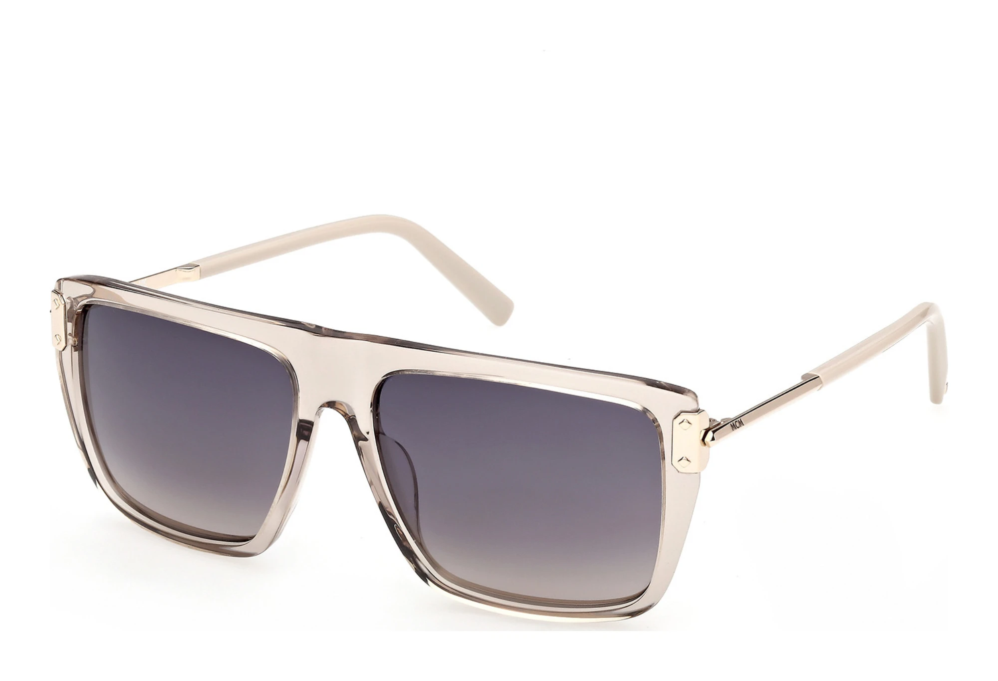 MCM Worldwide   MW0040 57B grau verlaufendGlänzend Beige