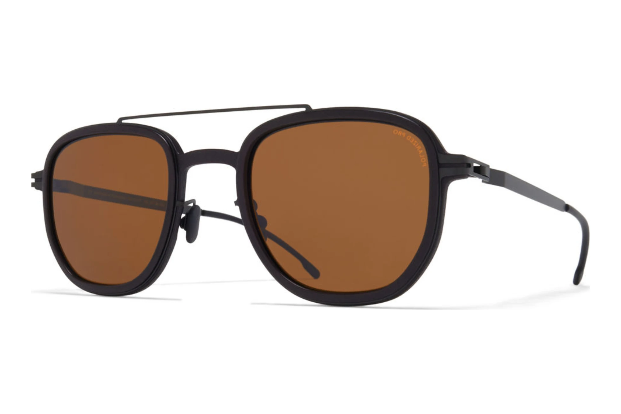 MYKITA   ALDER SUN 579 Polarized Pro Amber BrownMH6-Pitch Black/Black