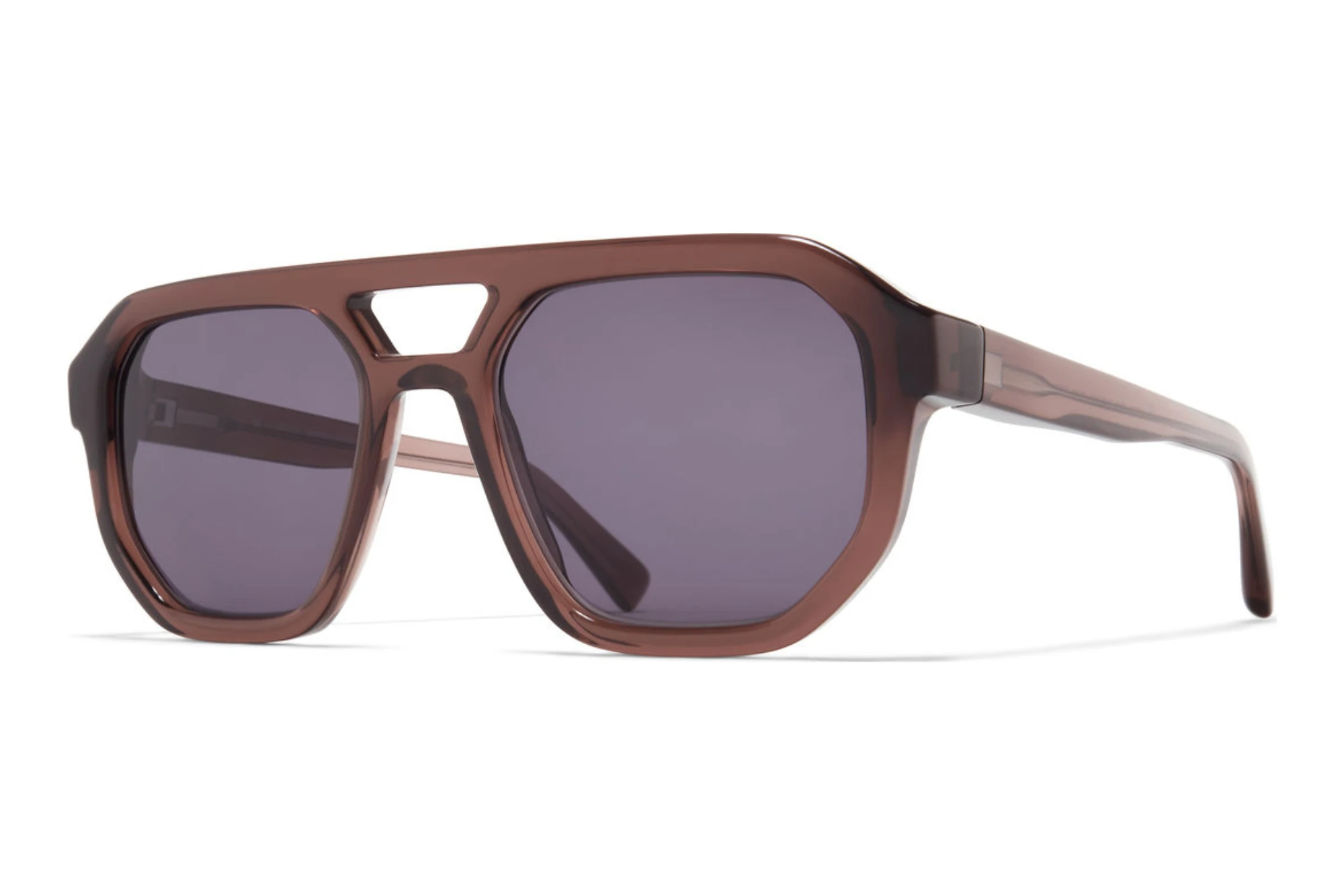 MYKITA   AMARE 408 Coolgrey SolidC204-Maroon/Shiny Silver