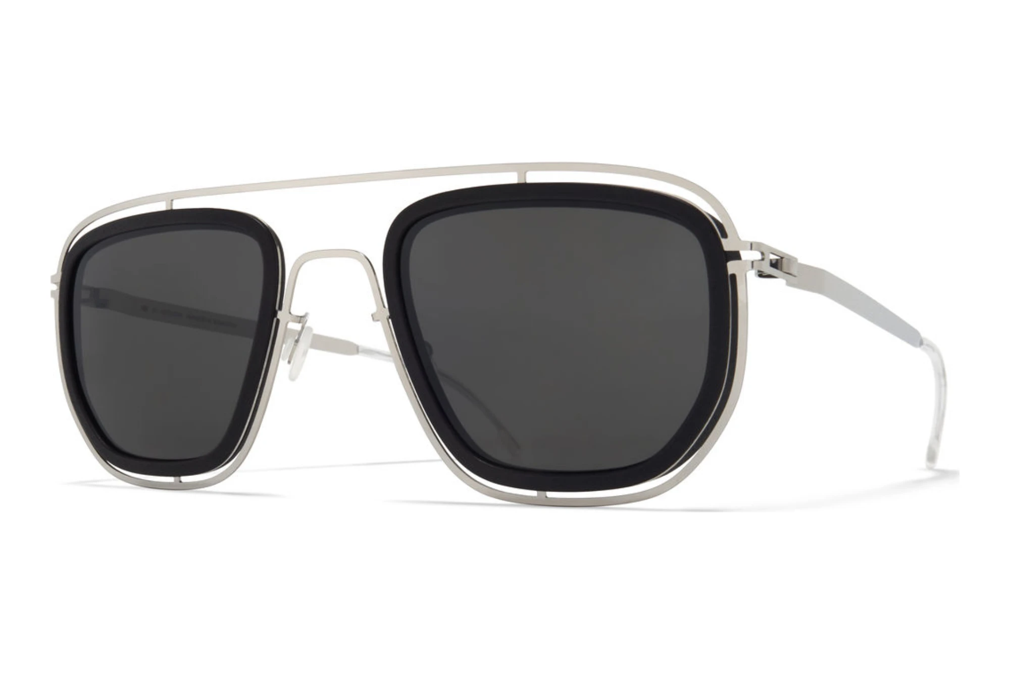 MYKITA   FERLO 351 Darkgrey SolidMH22-Pitch Black/Shiny Silver
