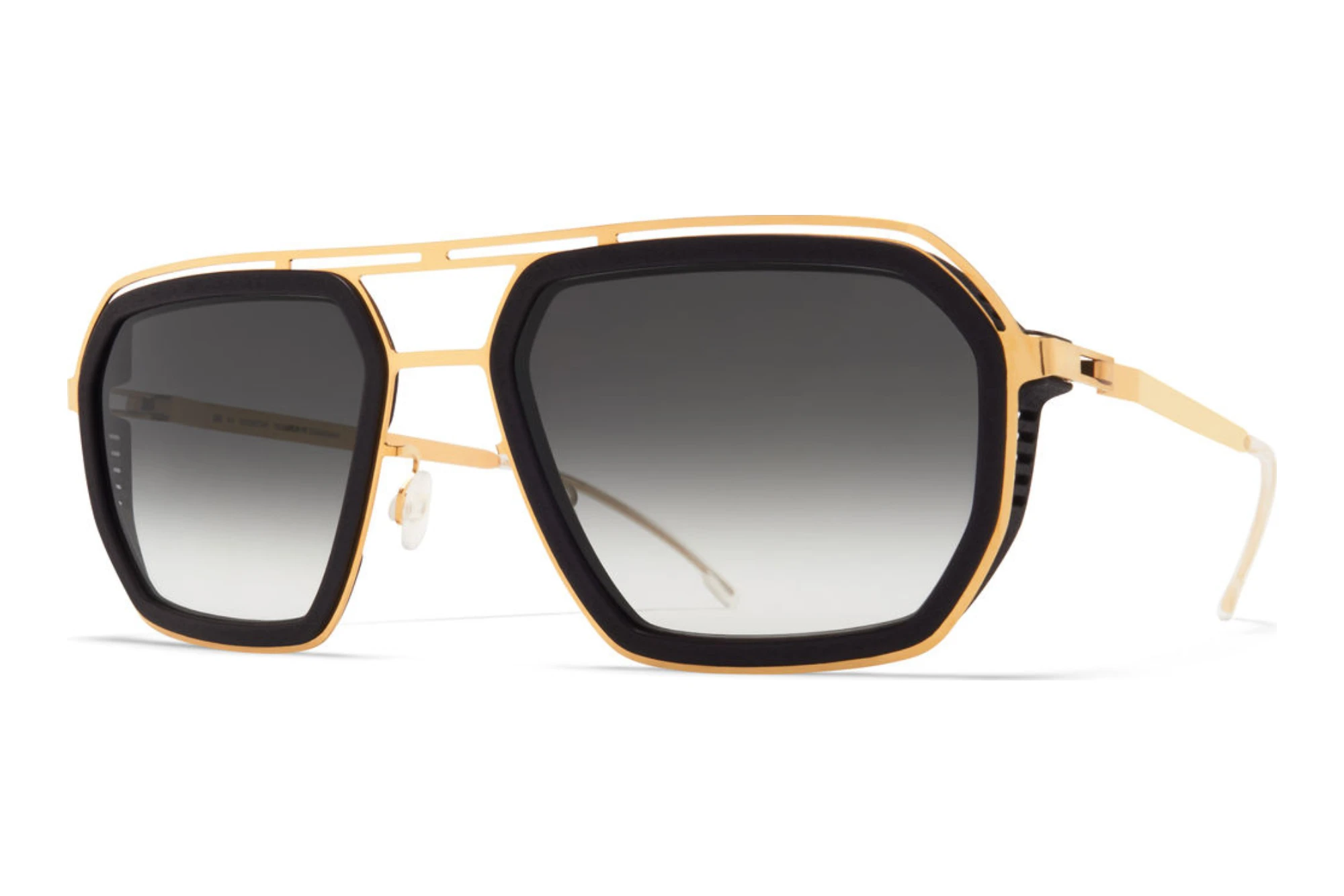 MYKITA   MOJAVE 585 Raw Black GradientMH7-Pitch Black/Glossy Gold