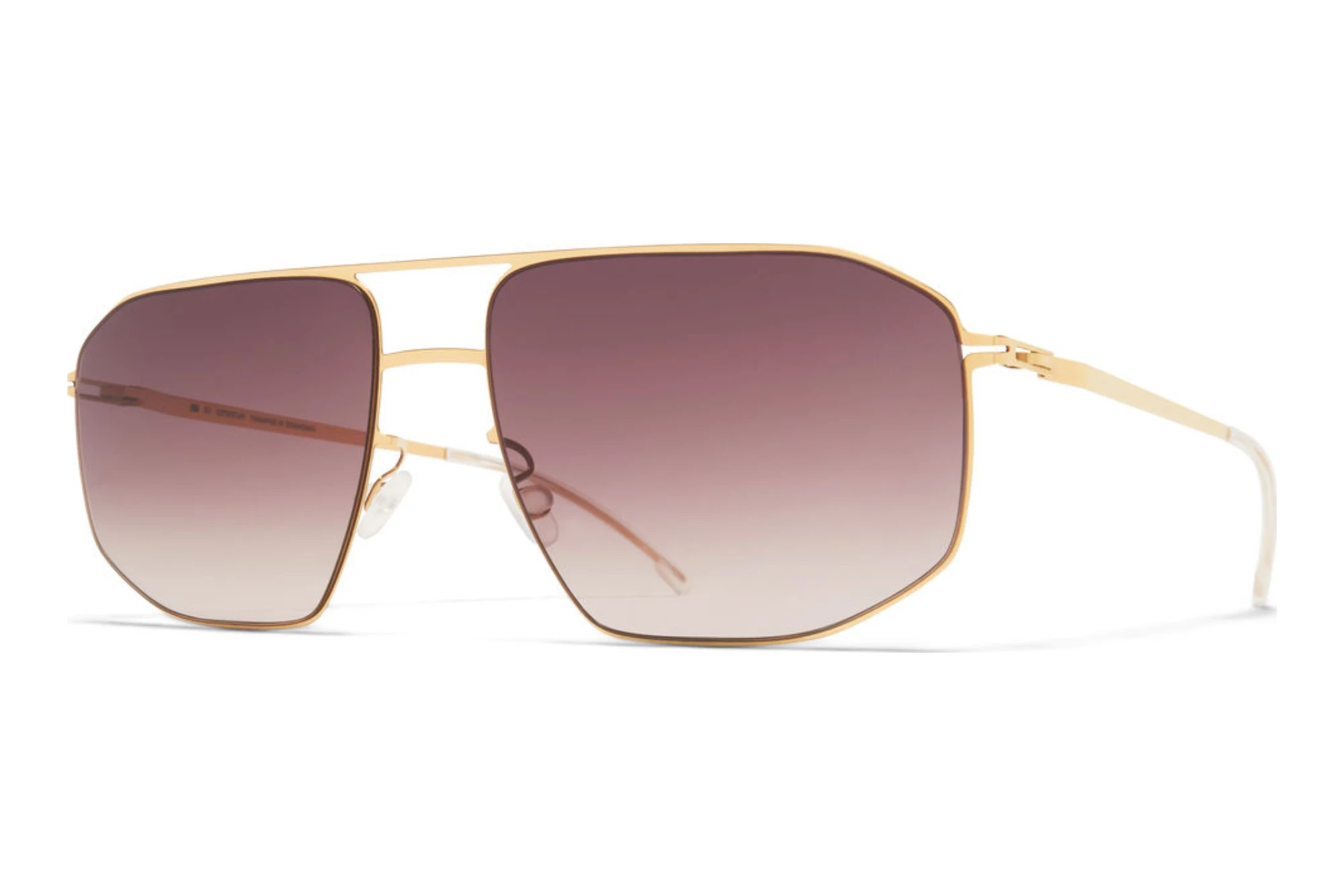 MYKITA   SANTERI SUN 013 Cedar Brown GradientGlossy Gold