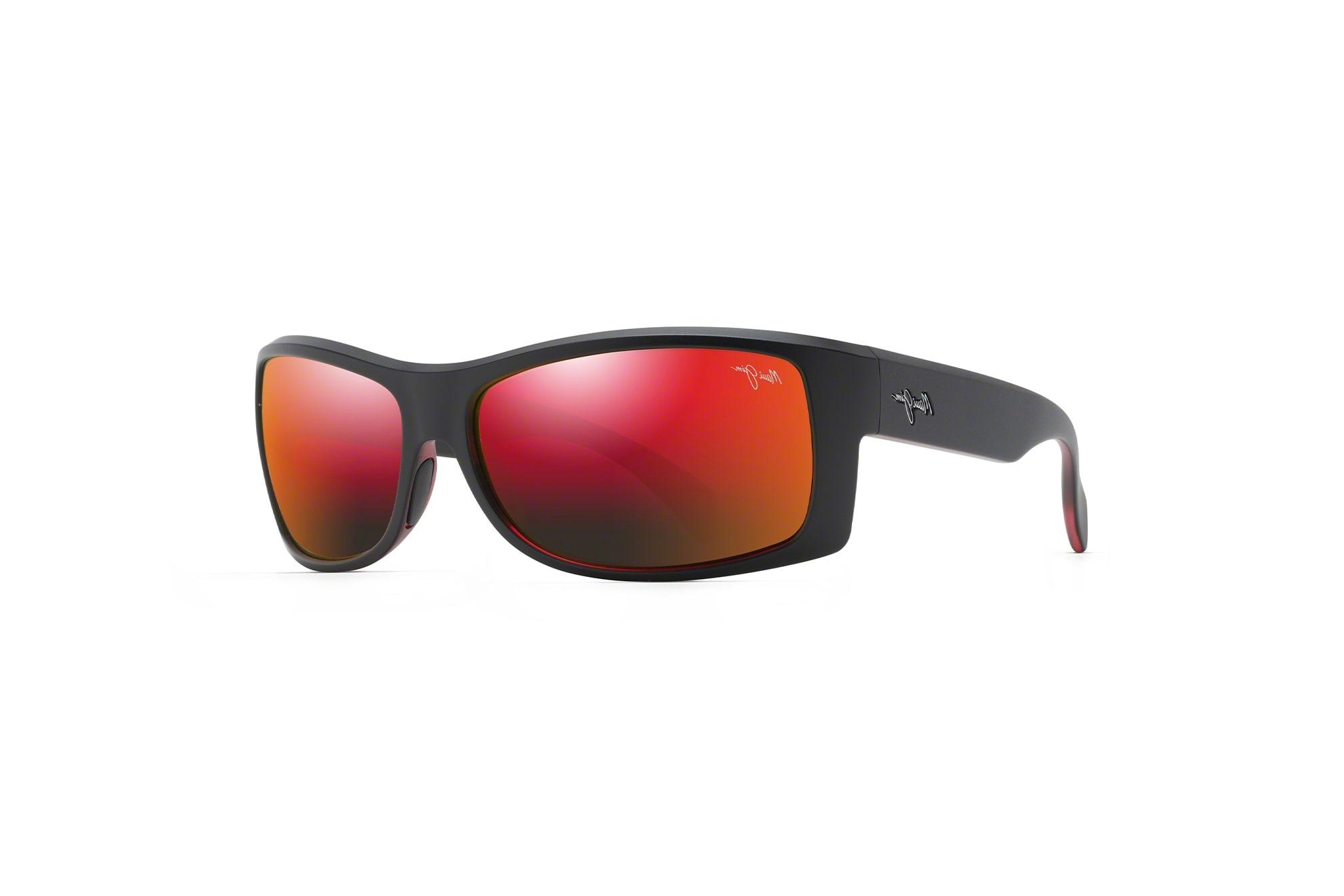 Maui Jim   Equator RM848-04 Hawaii Lava ™Black w/Red Interior