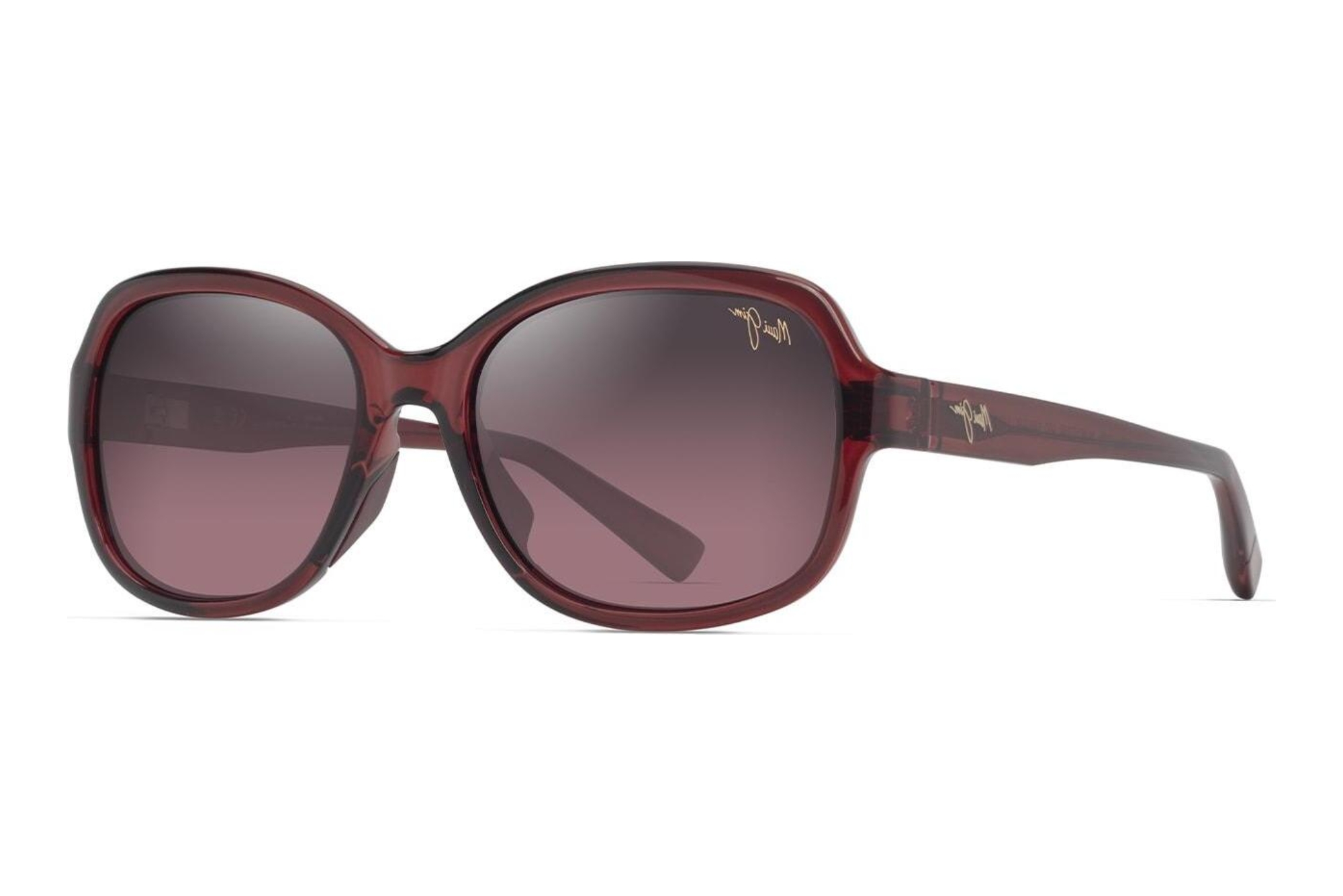 Maui Jim   Hiluhilu RS355-04 Maui Rose®Shiny Transparent Burgundy