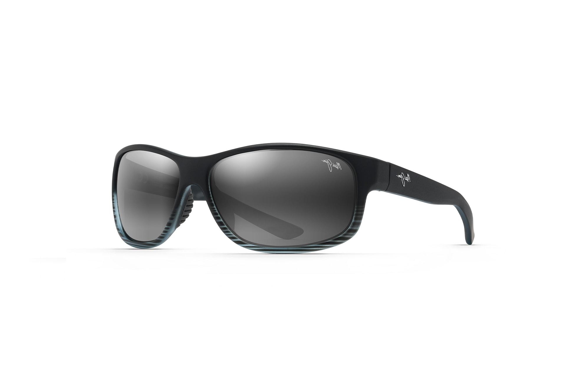 Maui Jim   Kaiwi Channel 840-11D Neutral GreyGrey Black Stripe