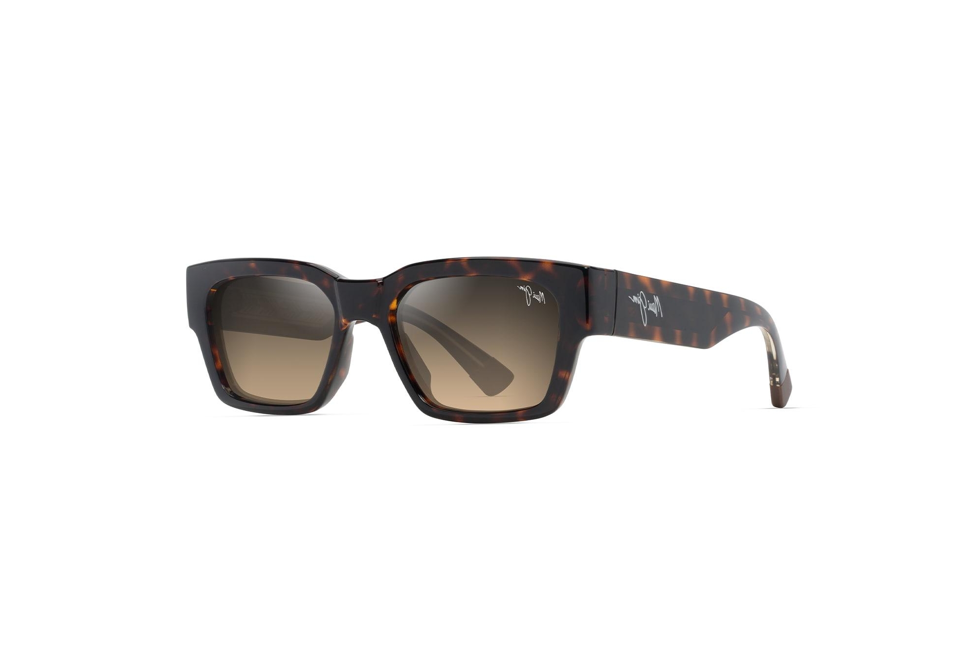 Maui Jim   Kenui HS642-10 HCL® BronzeShiny Dark Havana w/Trans Yllw