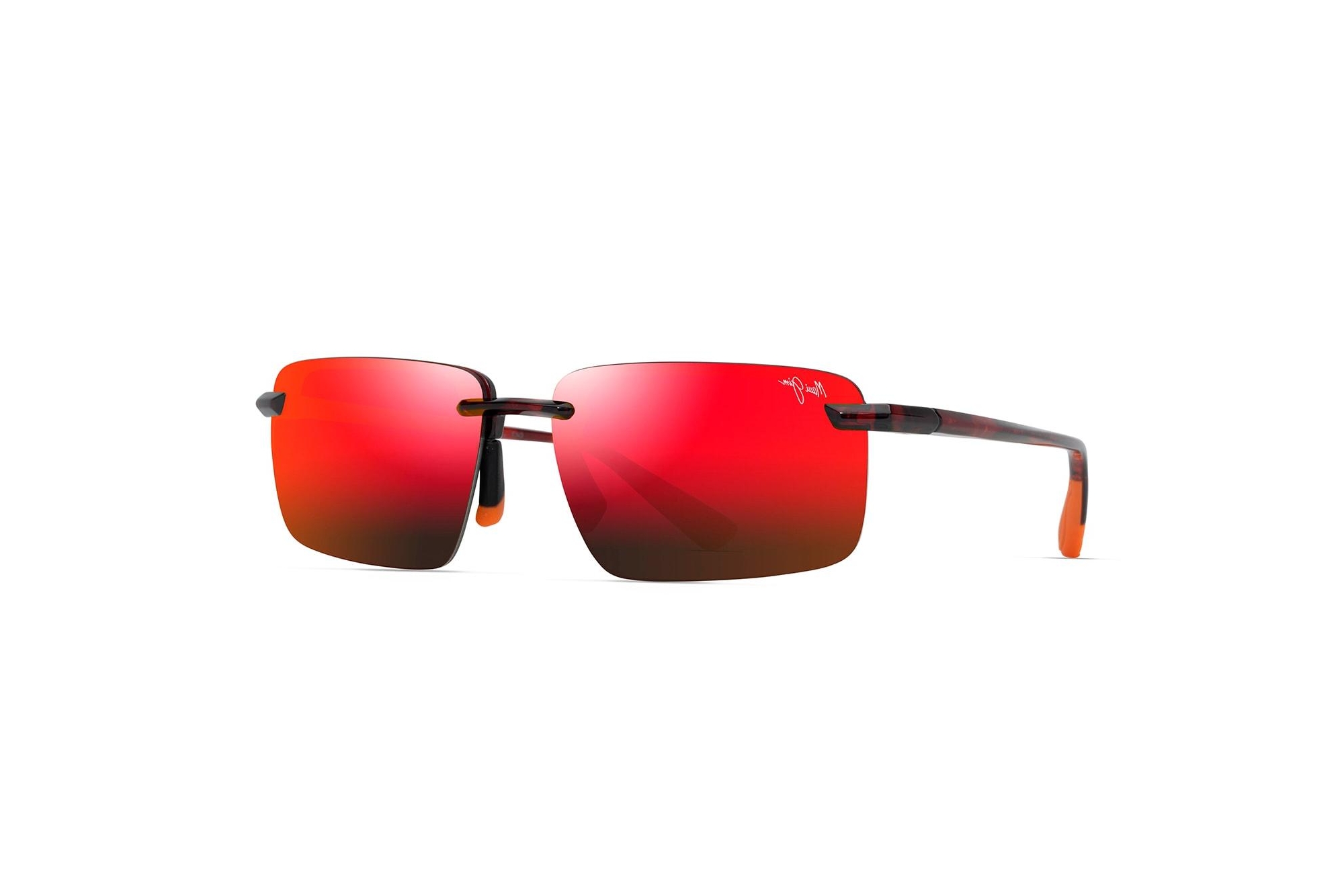 Maui Jim   Laulima RM626-10 Hawaii Lava ™Shiny Reddish Havana