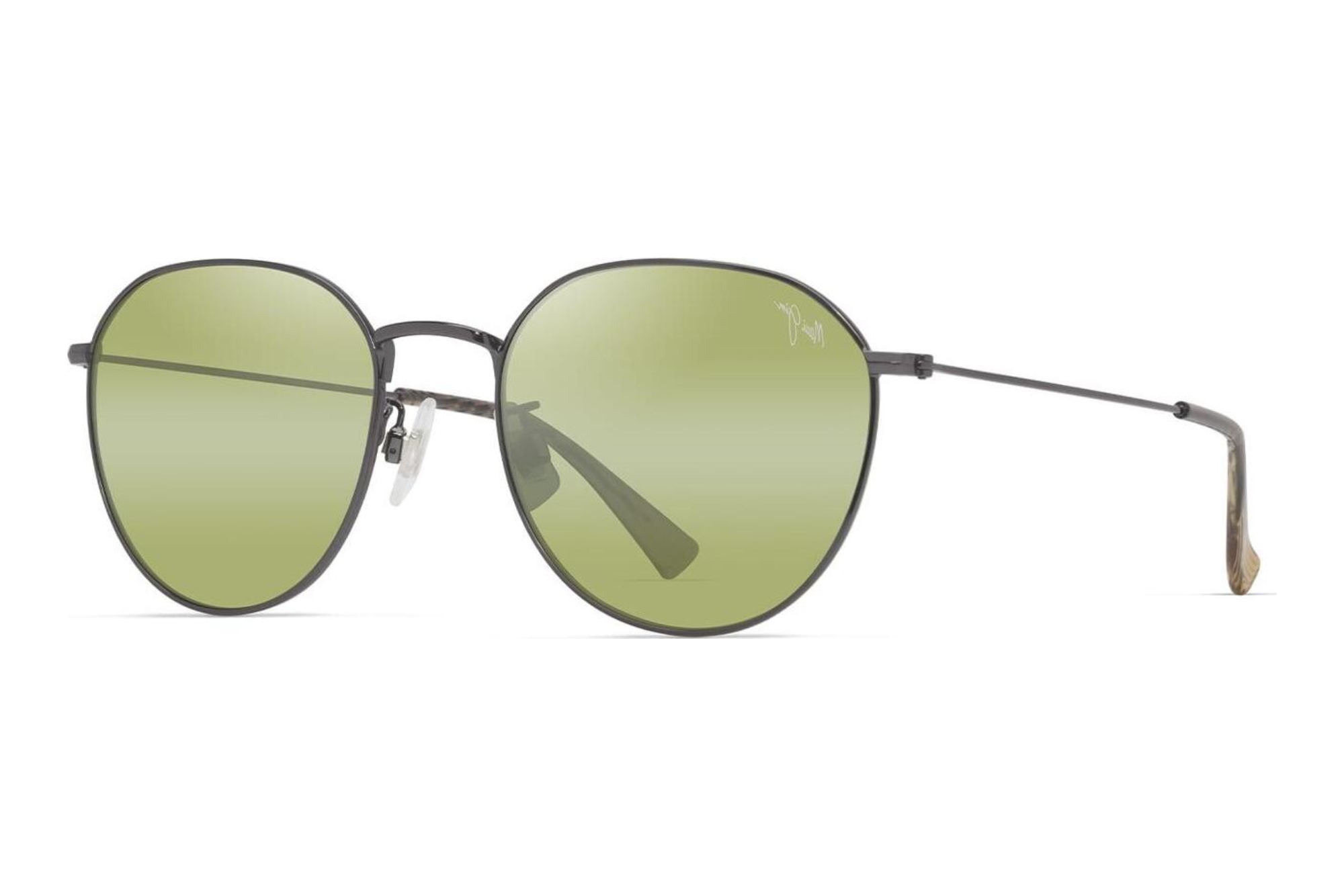 Maui Jim   MJ0591SA 003 Maui HT™Shiny Ruthenium w/Trans Brown