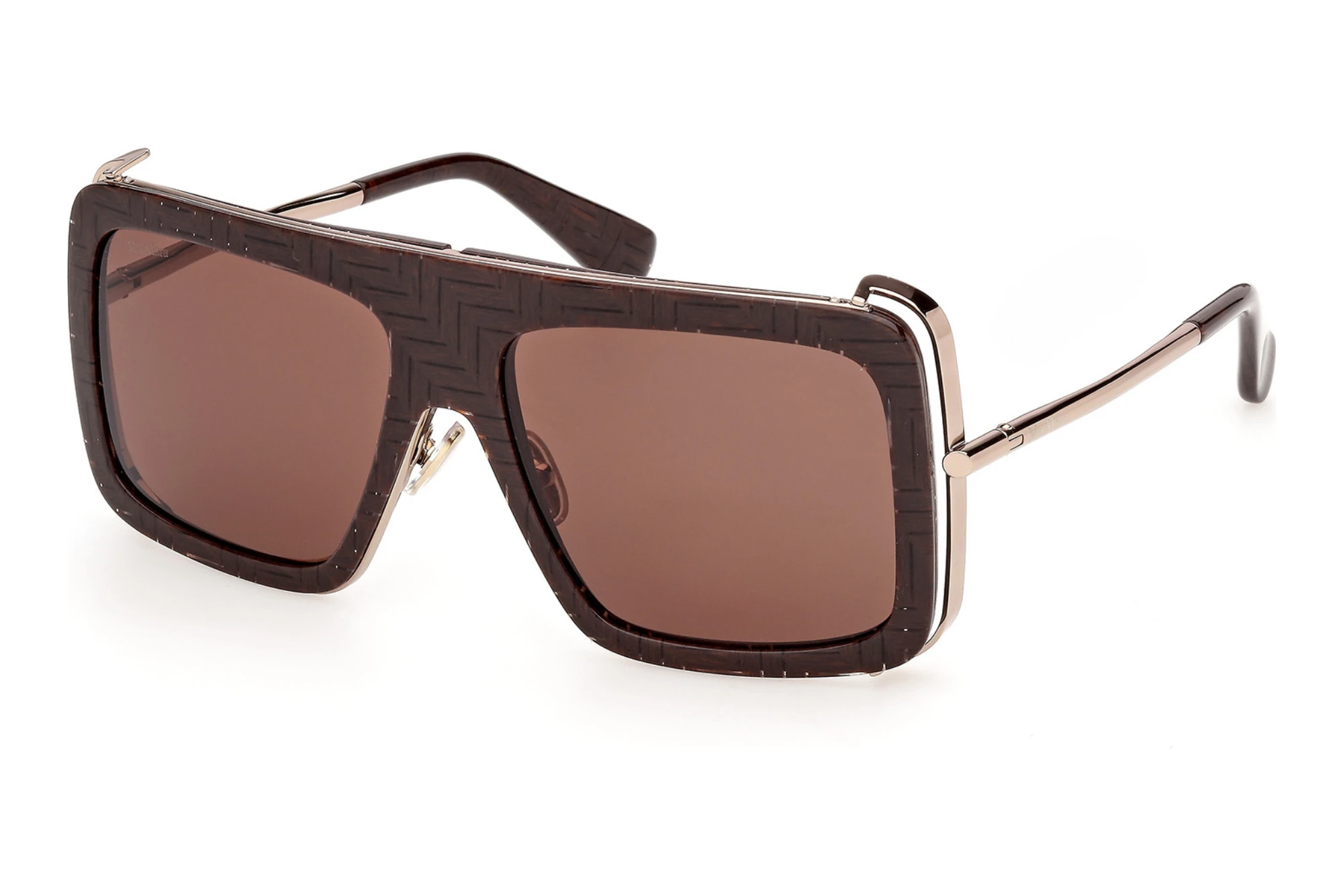 Max Mara   MM0119 50E braunHellbraun /Muster