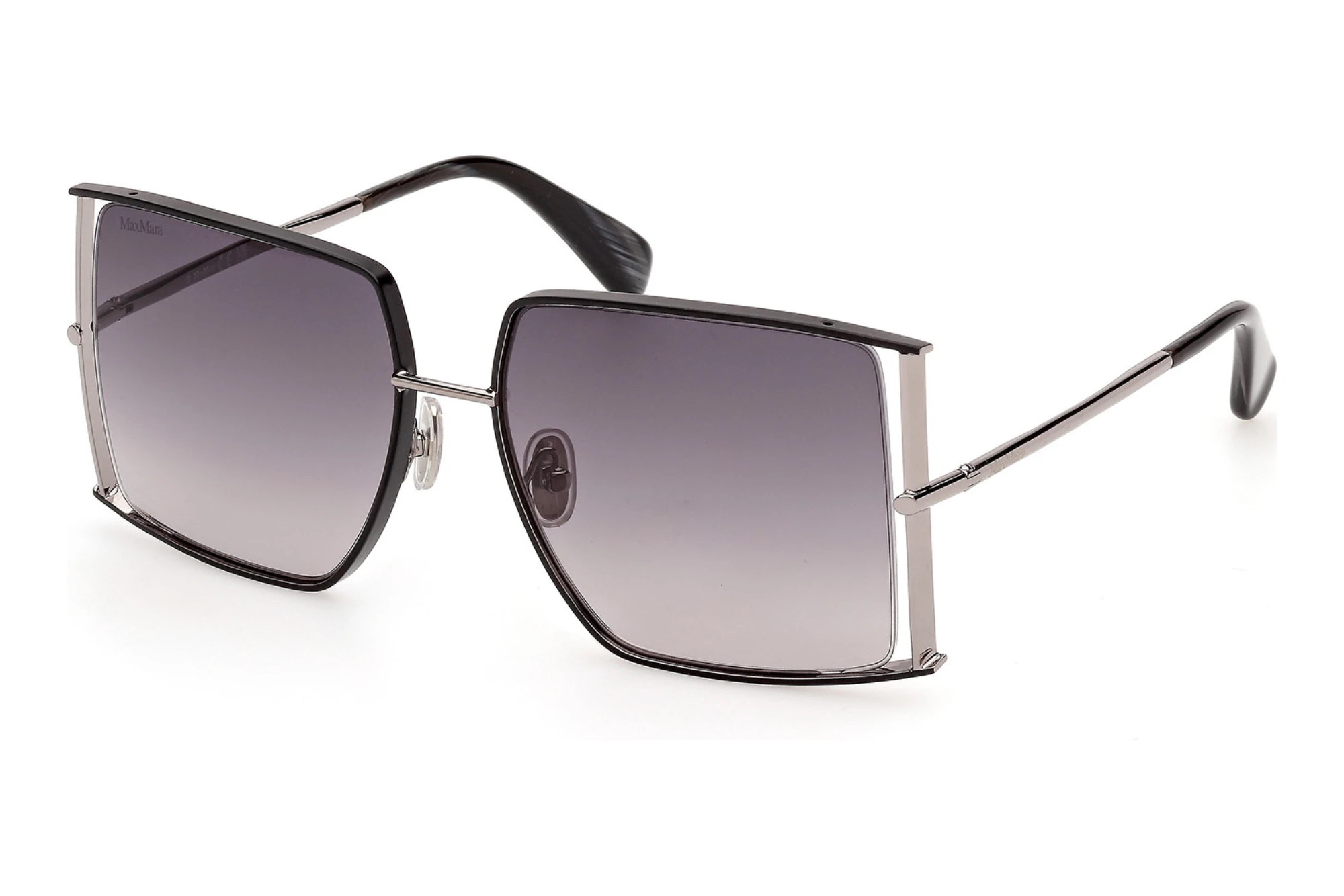 Max Mara   MM0120 05B grau verlaufendGlänzendes Helle Ruthenium