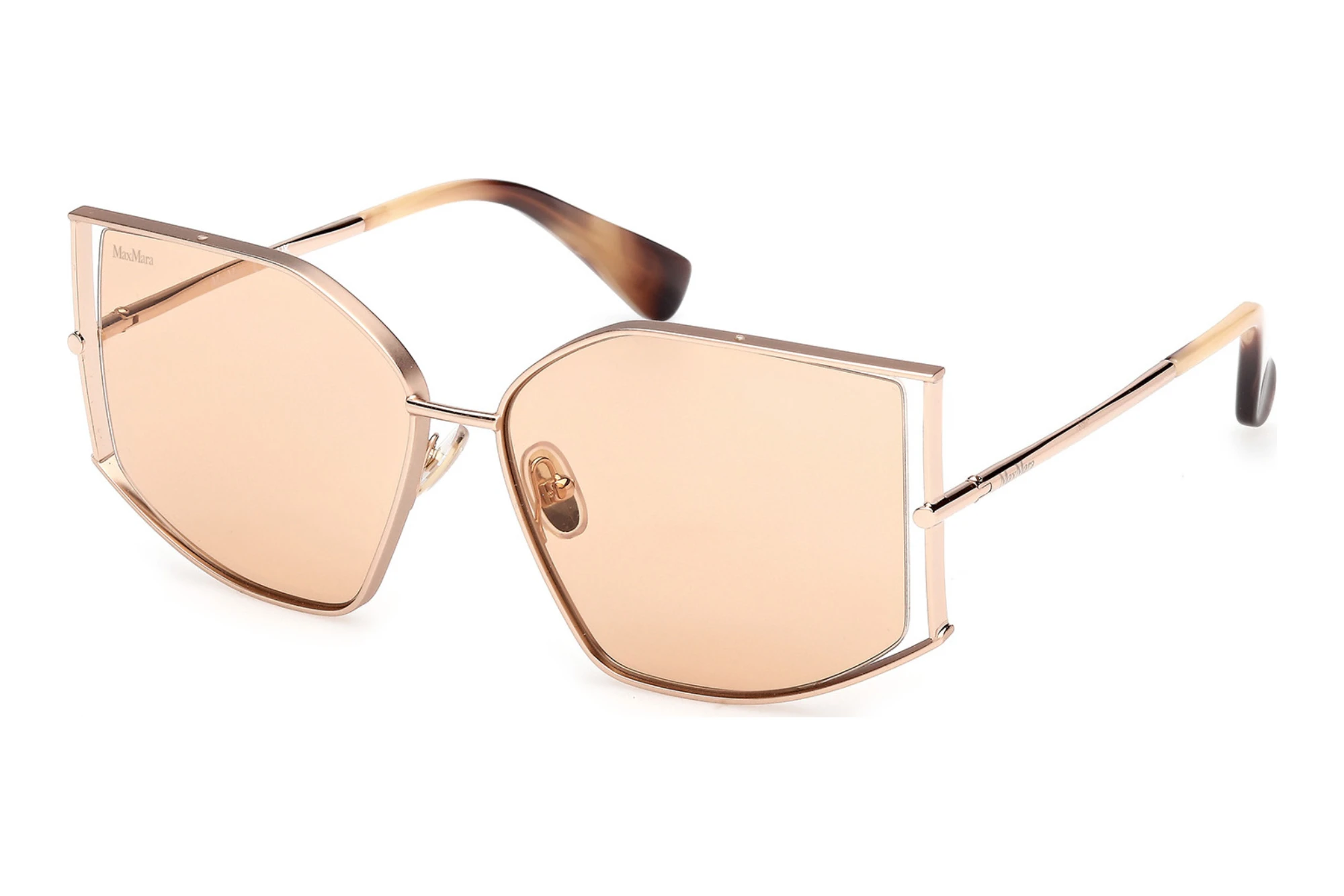 Max Mara   MM0142 28E braunGlänzend Blassgold