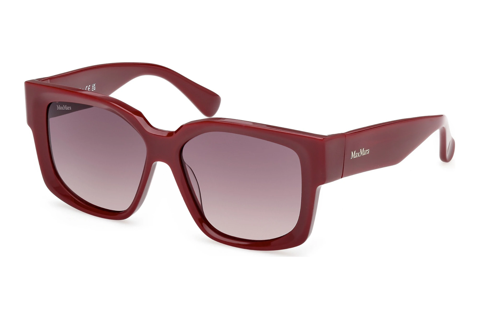 Max Mara   MM0145 69Z violett verspiegeltBordeaux Glänzend