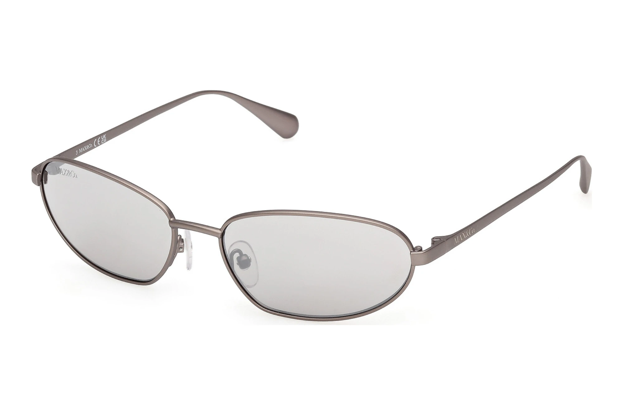 Max & Co.   MO0160 13C grau verspiegeltMatt Dunkel Ruthenium