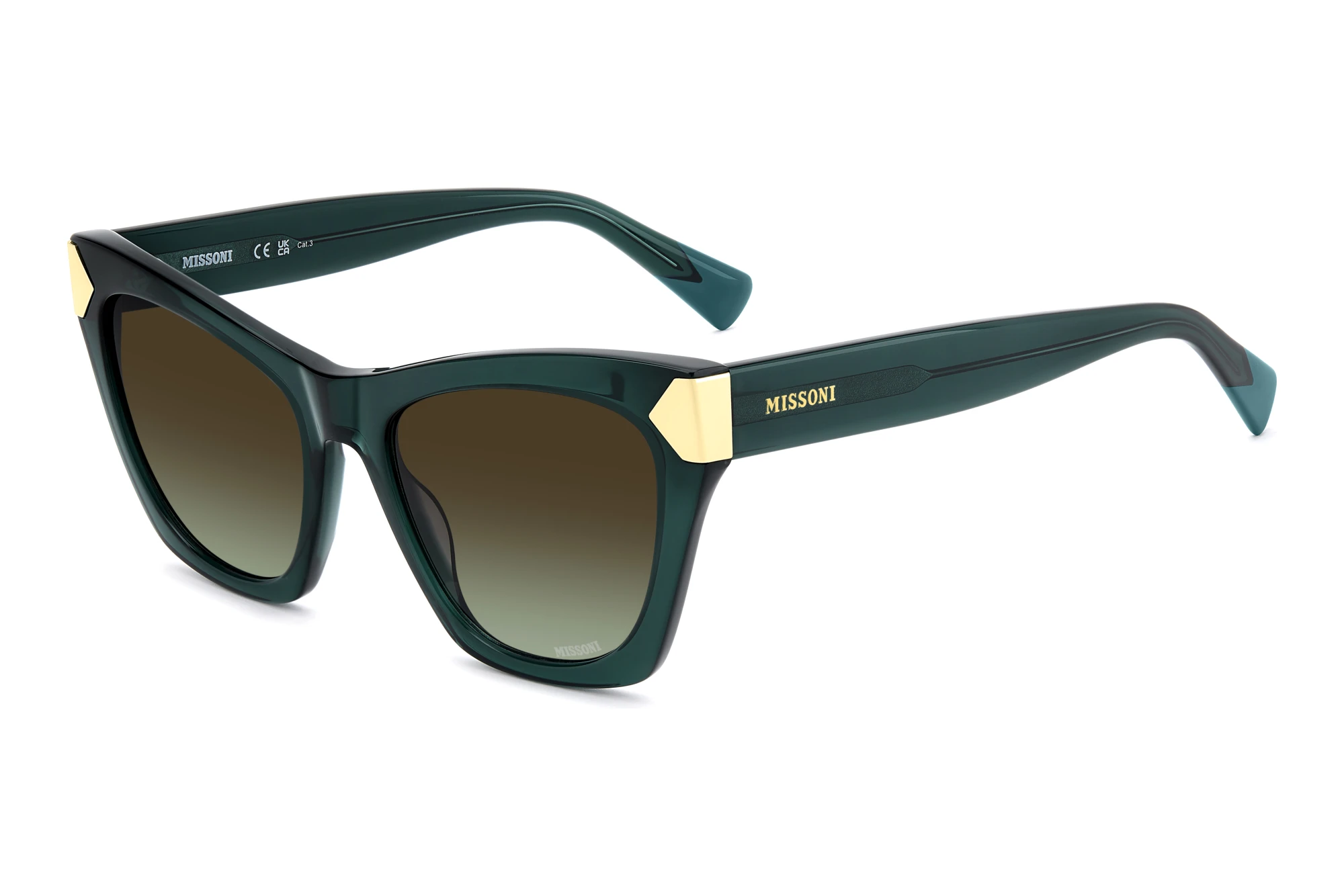 Missoni   MIS 0305/S ZI9/HA BROWN SHADEDTEAL
