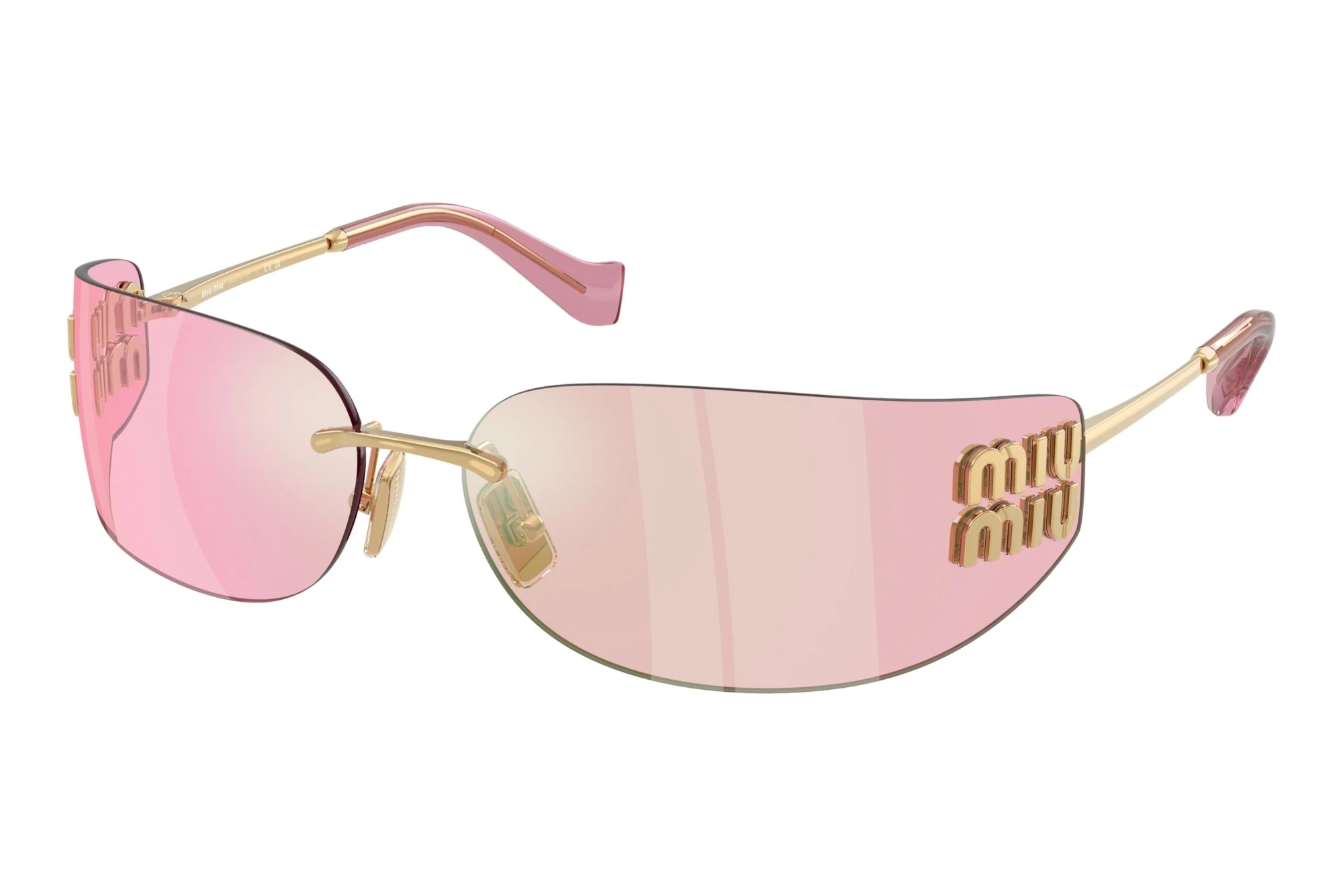 Miu Miu   MU A51S 5AK90Y Pink InfraredGold
