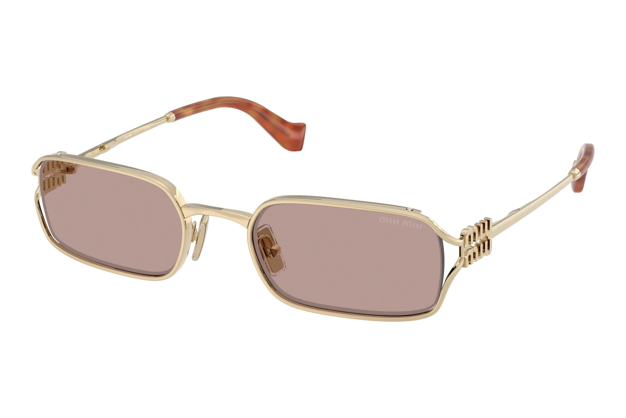 Miu Miu   MU C50S ZVN20I Light Purple BrownPale Gold