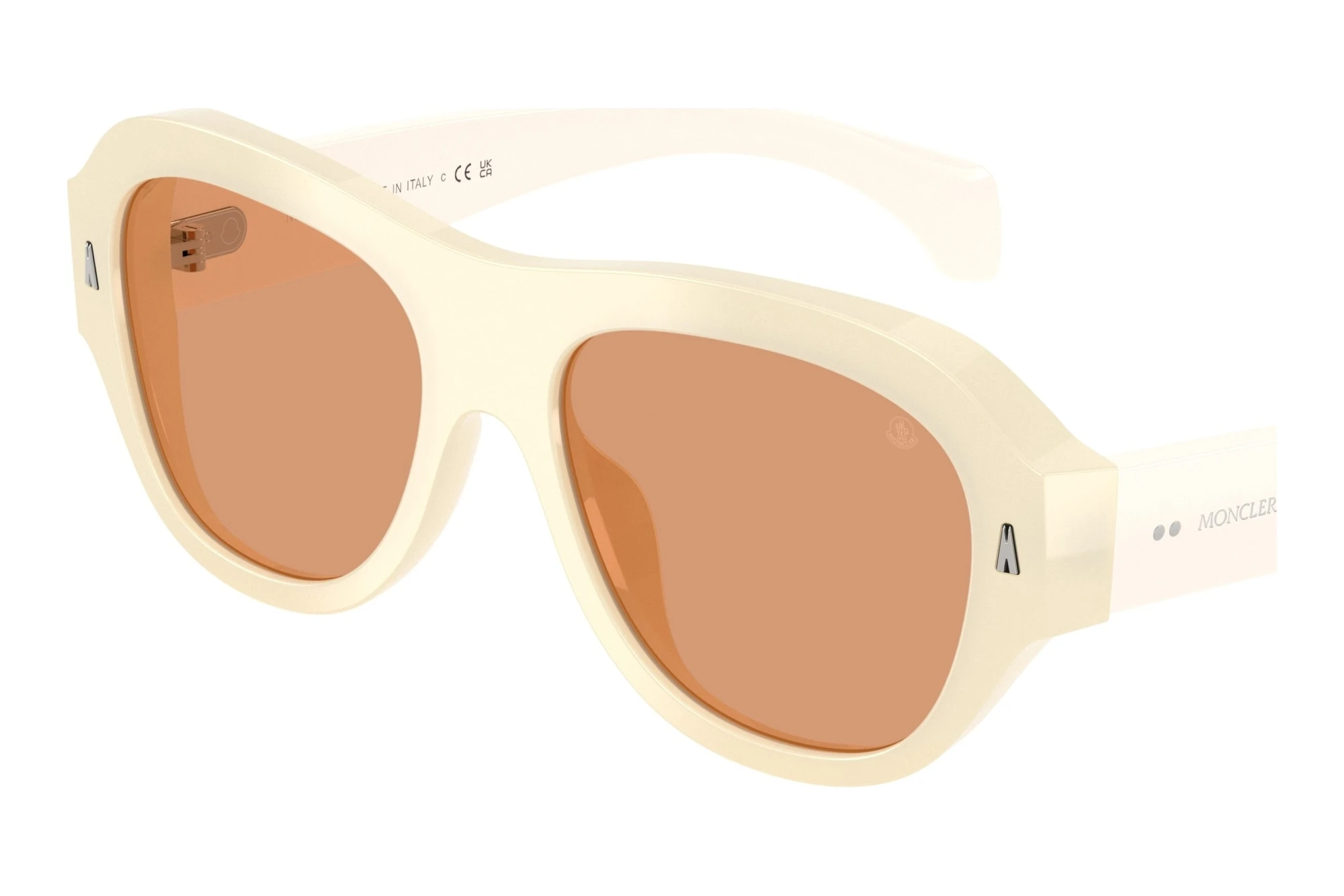 Moncler   ME6015U 3035/7 Solid Warm BrownShiny Opaline Vanilla