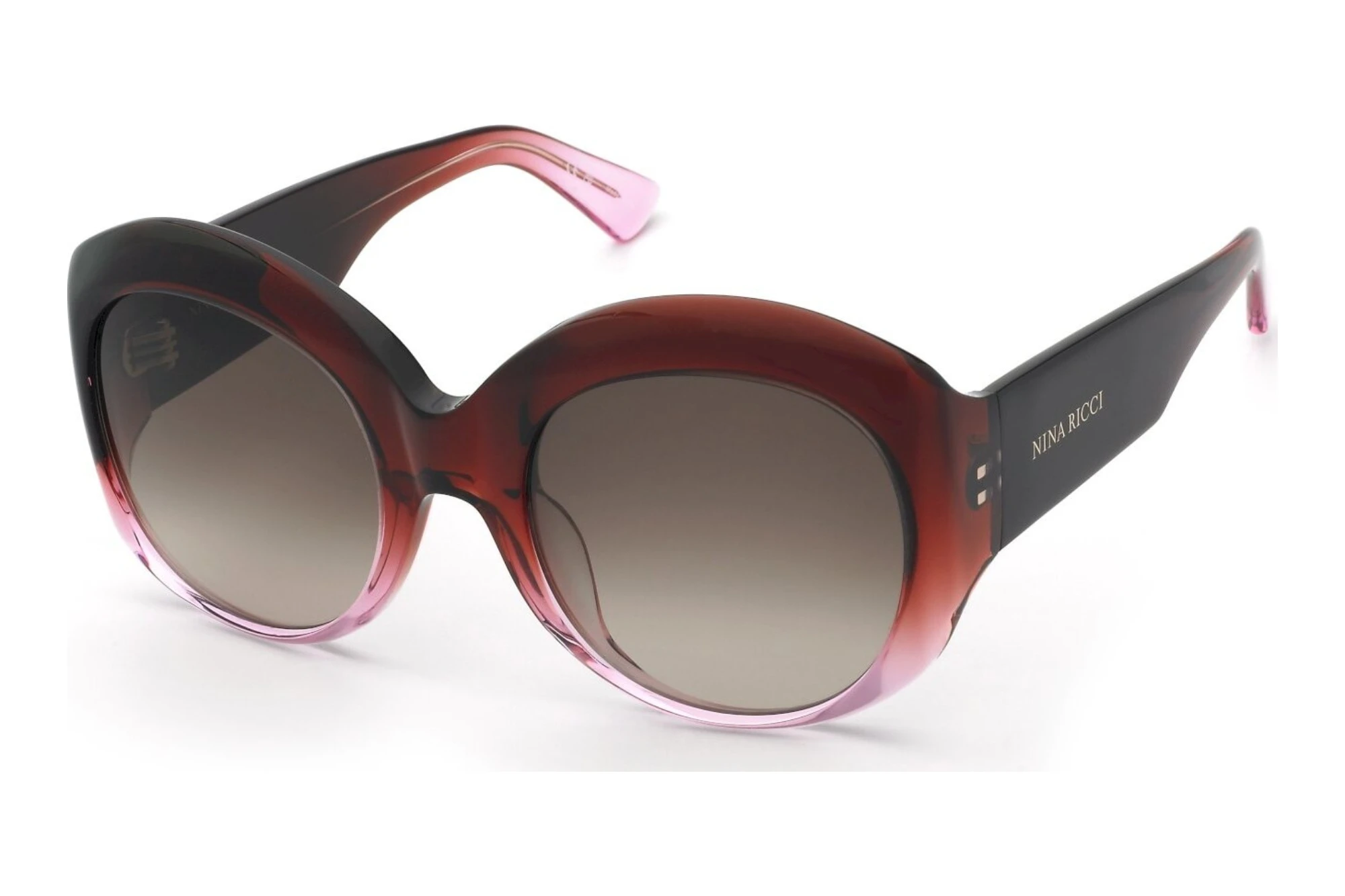 Nina Ricci   SNR440 0GFP BROWN GRADIENT BROWNGRAD.BORDEAUX