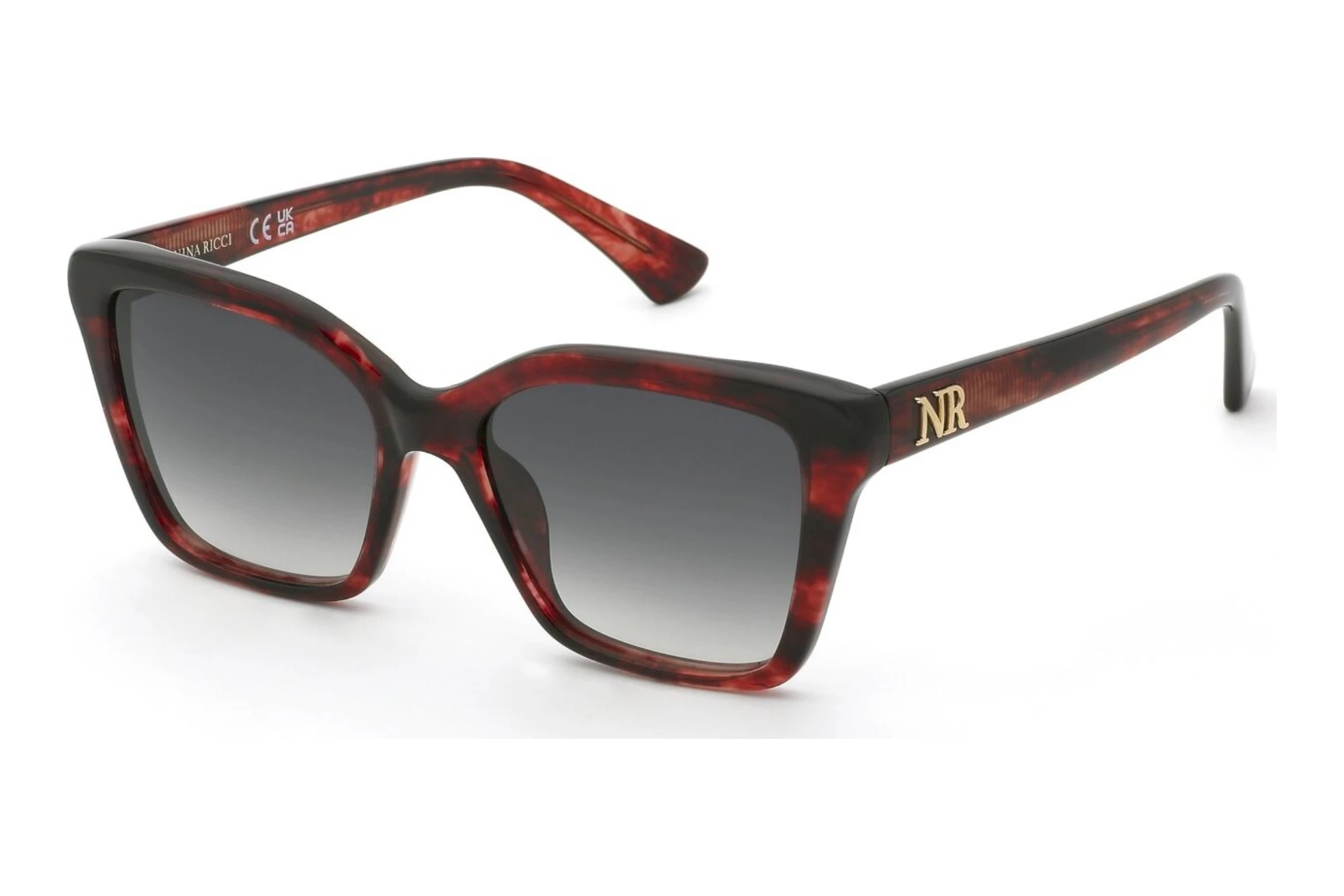 Nina Ricci   SNR479 0VC8 SMOKE GRADIENT SMOKEFANTASY RED