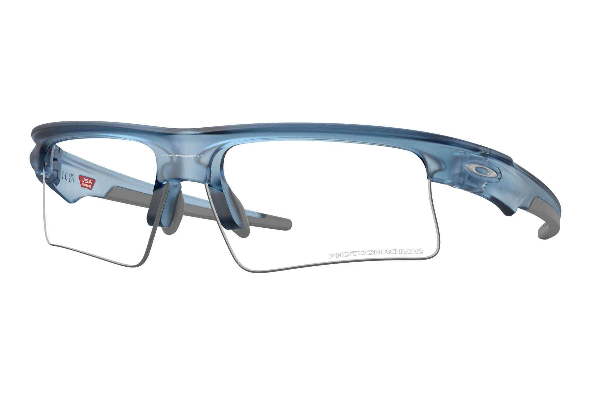 Oakley   OO9534 953407 Clear to Black Iridium PhotochromicMatte Trans Stonewash