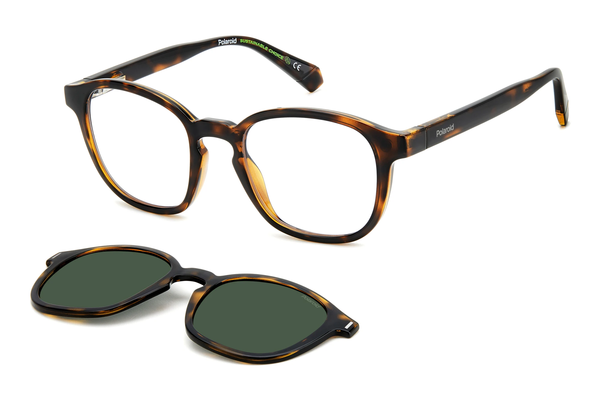 Polaroid   PLD 6203/CS 086/UC GREEN POLARIZEDHAVANA