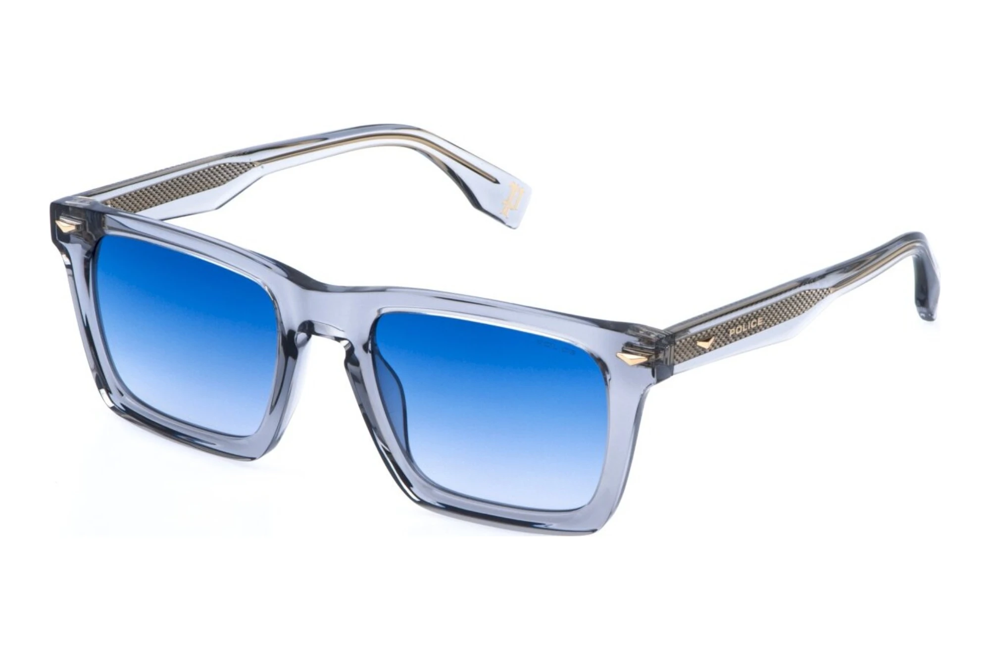 Police   SPLR79E 04G0 BLUE GRADIENT BLUETRANSP. GREY