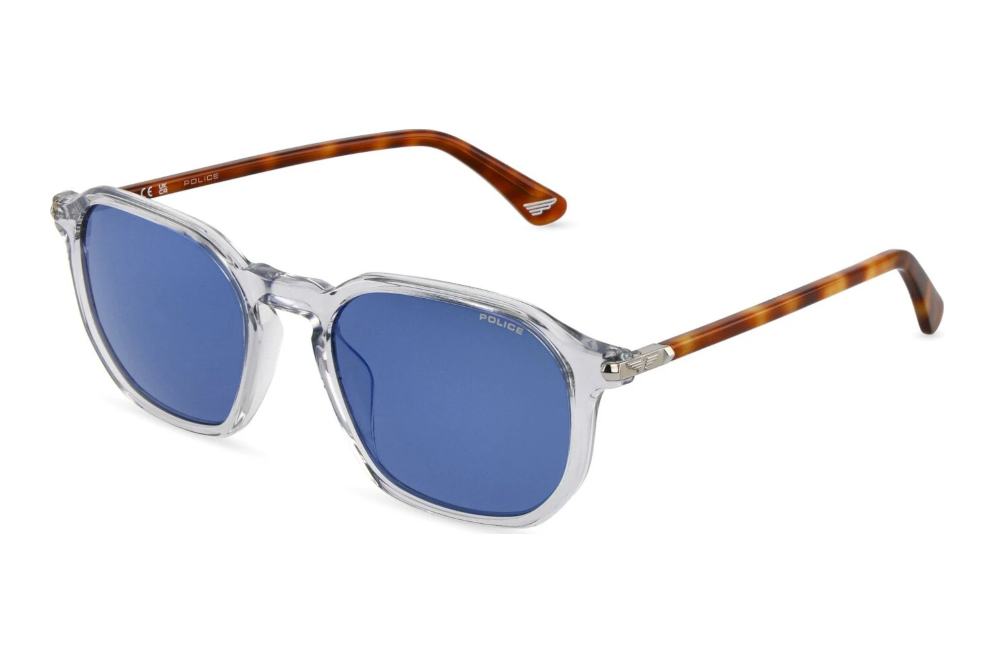 Police   SPLU69 71MB SMOKE/MIRROR BLUEGREY/AZURE