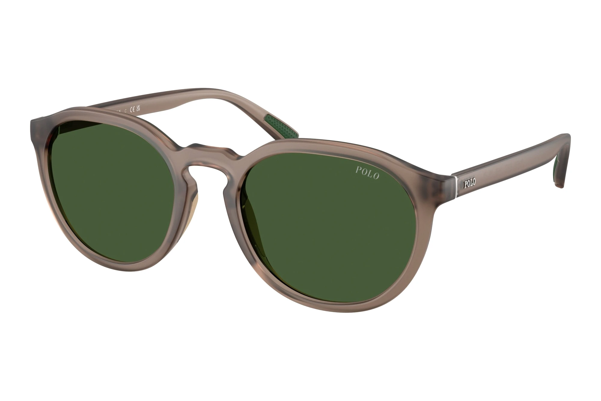 Polo   PH4232U 631371 Bottle GreenMatte Transparent Brown