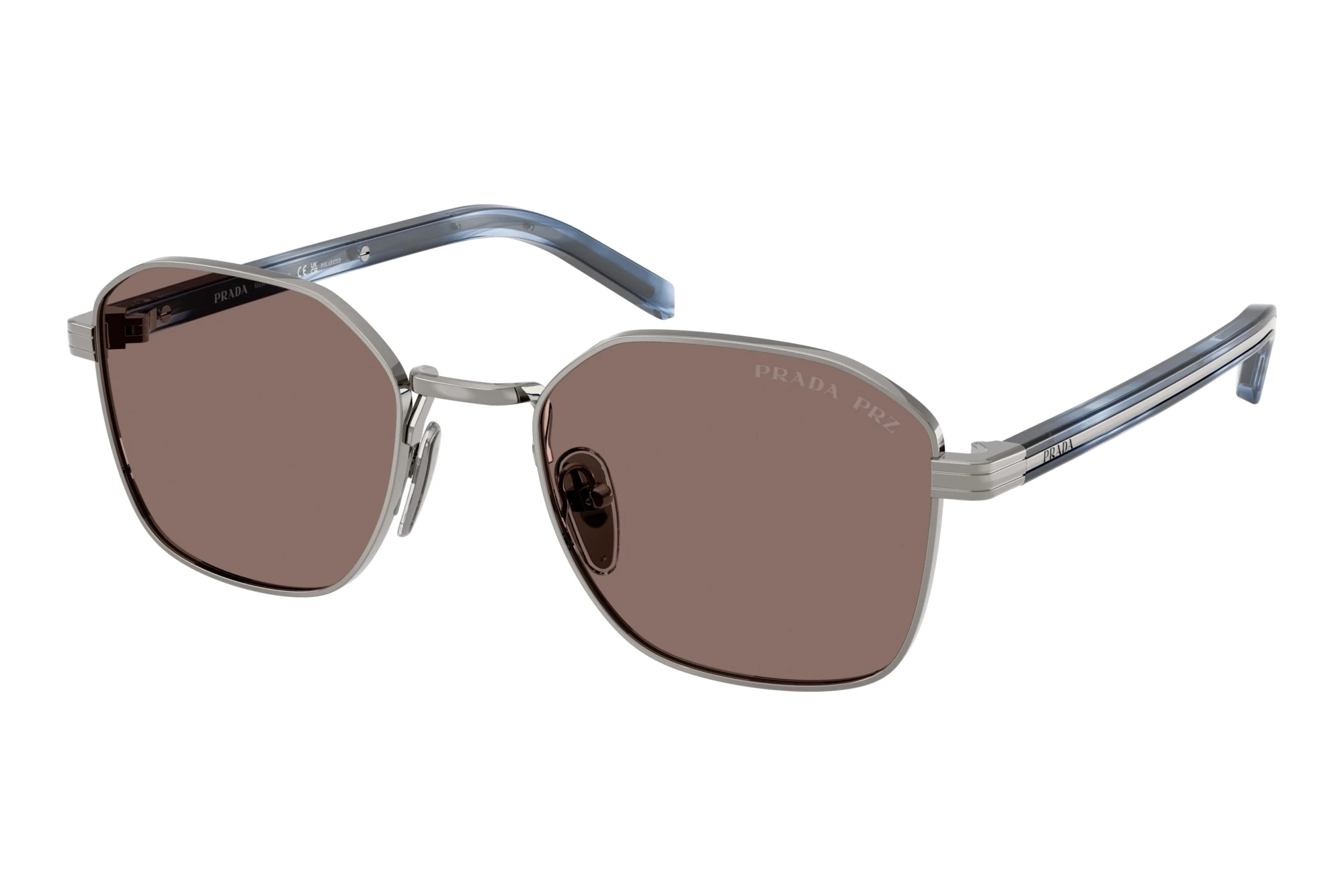 Prada   PR C50S 5AV05C Polar Light BrownGunmetal
