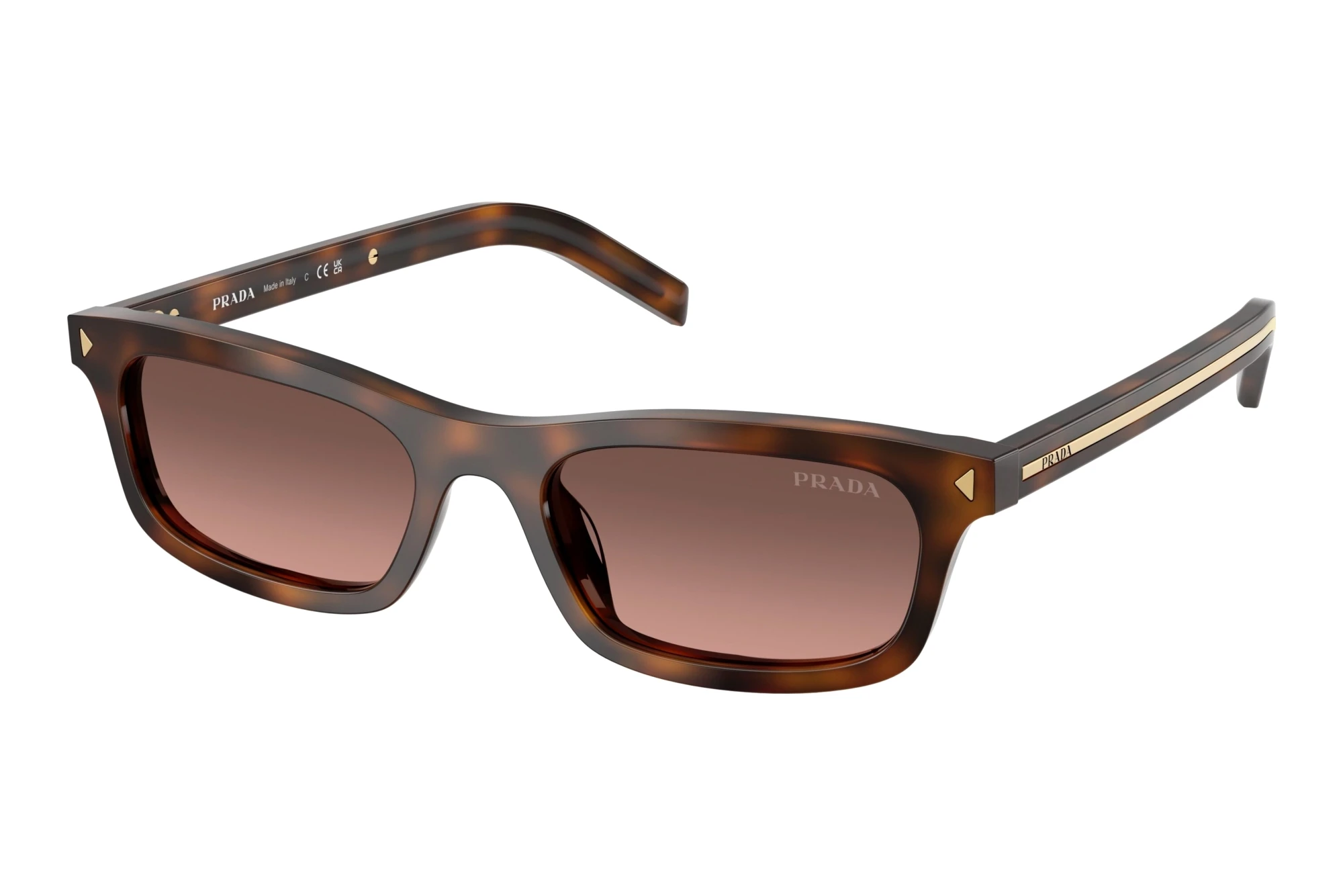 Prada   PR D05S 20D11C Brown Gradient GreyJuniper Tortoise