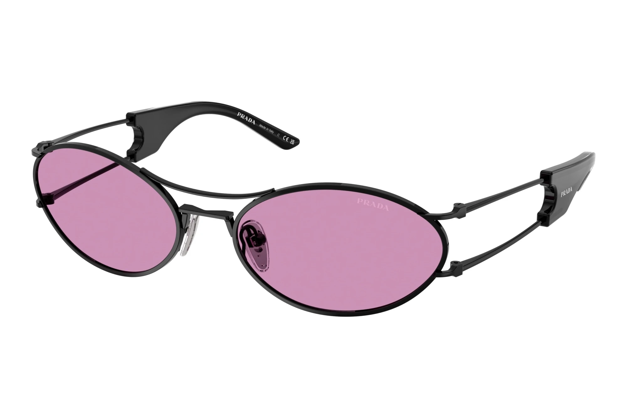 Prada   PR D61S 1AB30G PurpleBlack