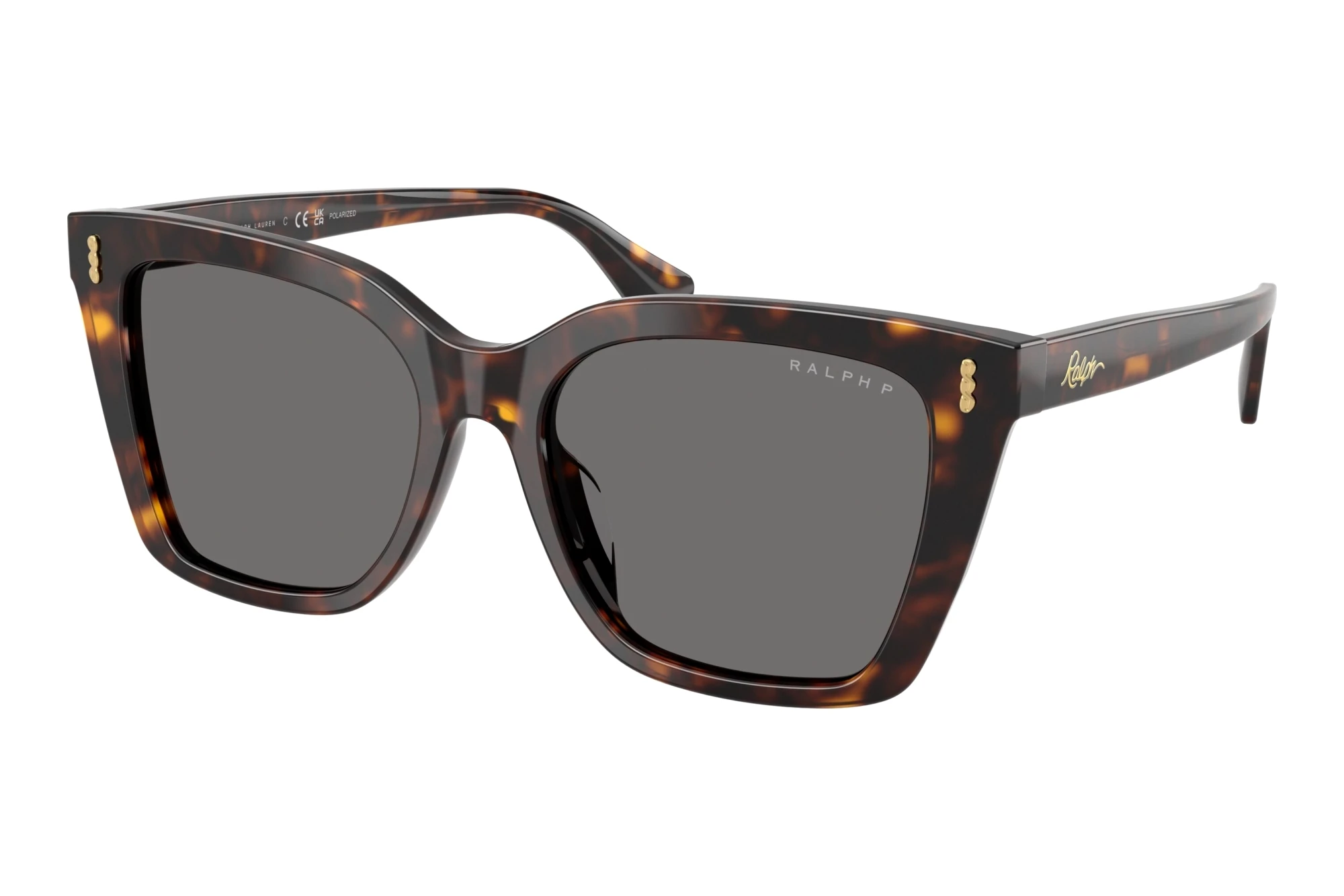 Ralph   RA5349U 500381 Polarized GreyShiny Dark Havana
