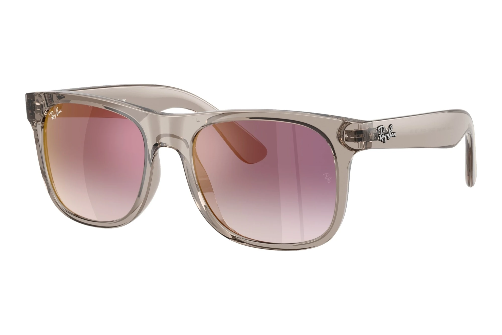 Ray-Ban Kids   RJ9069S 7224U0 Grey Gradient Mirror RedTransparent Grey