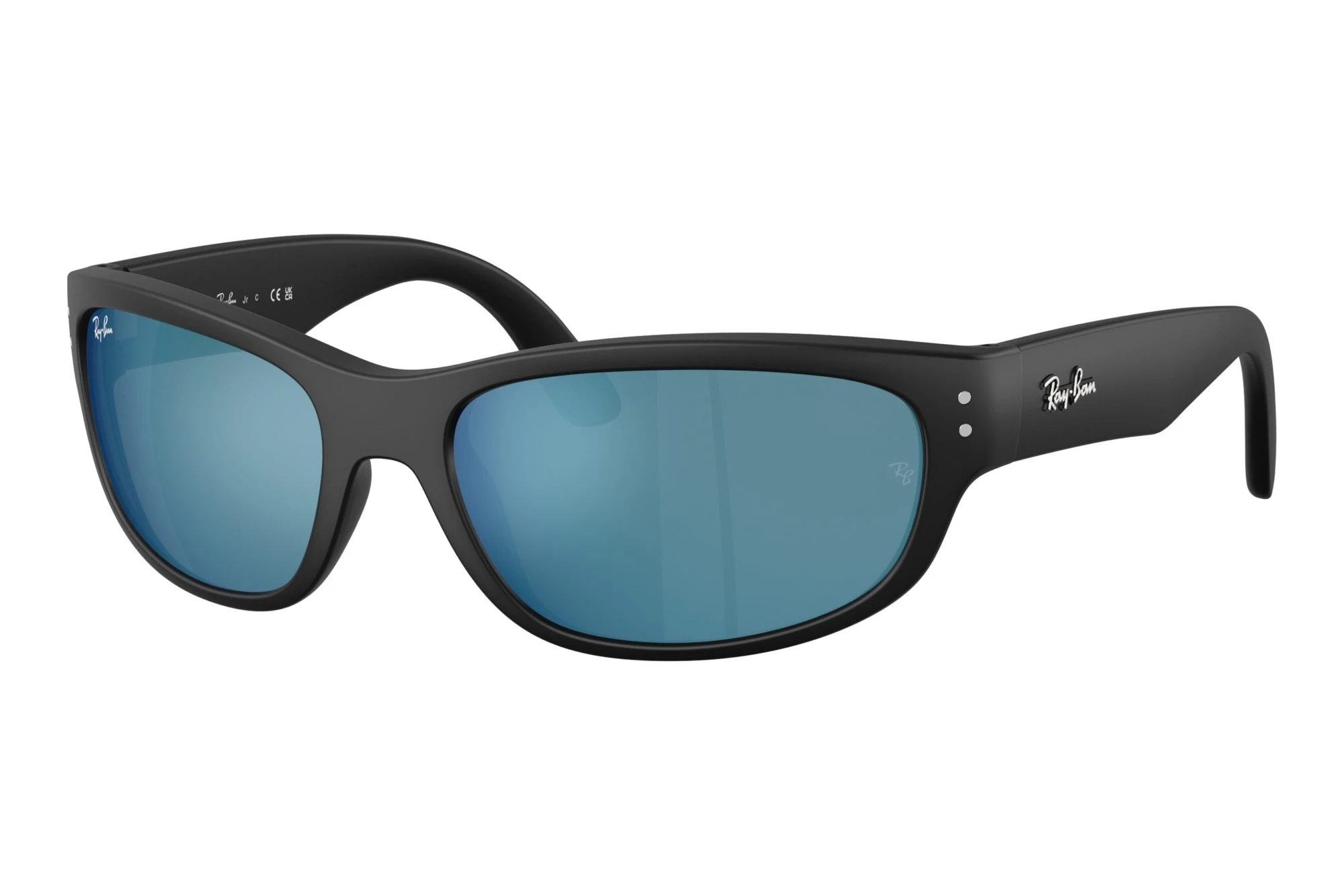Ray-Ban Kids   RJ9189S 100S55 Dark Blue Mirror BlueMatte Black